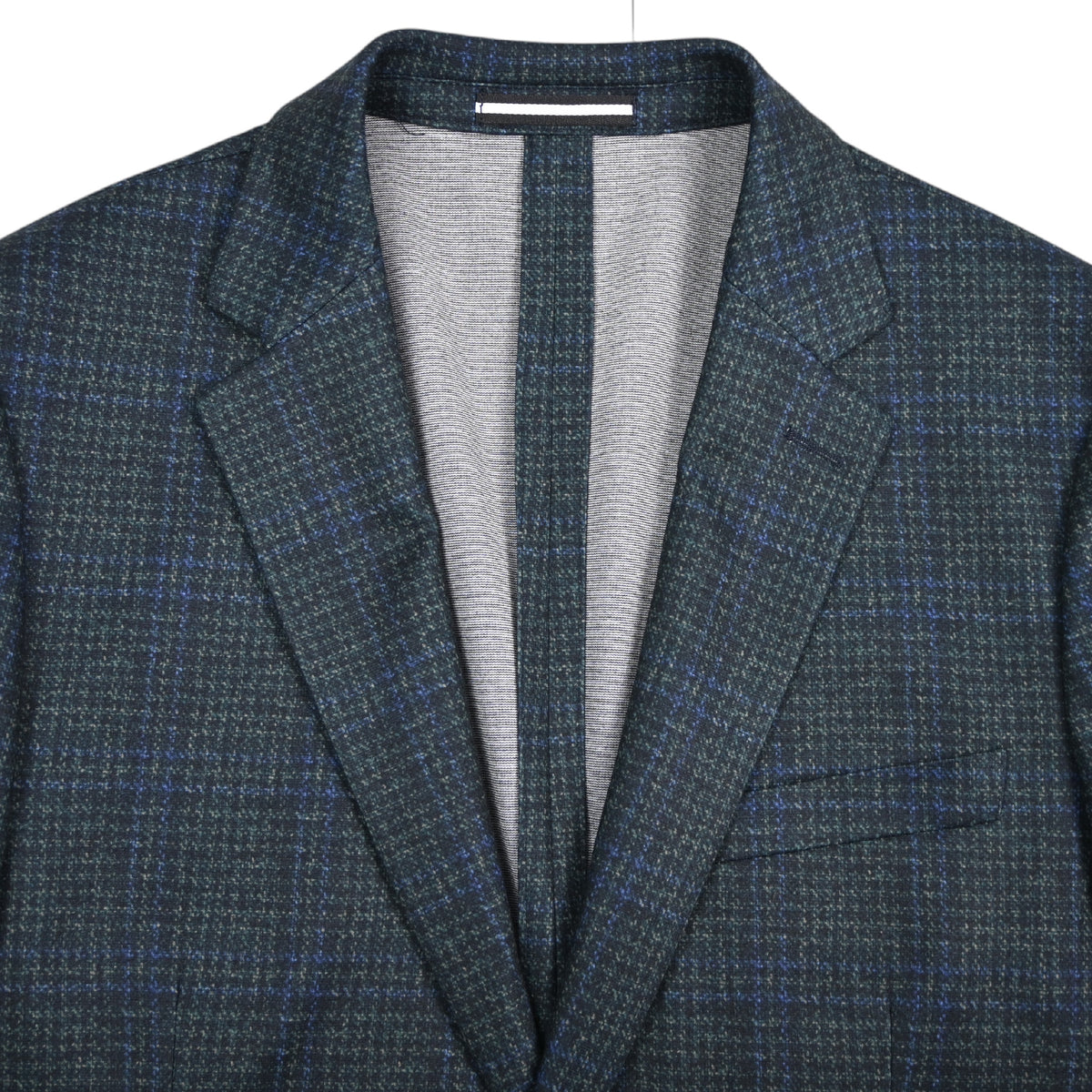 Balia Modern Fit Lifestyle Jacket Teal/Blue Plaid