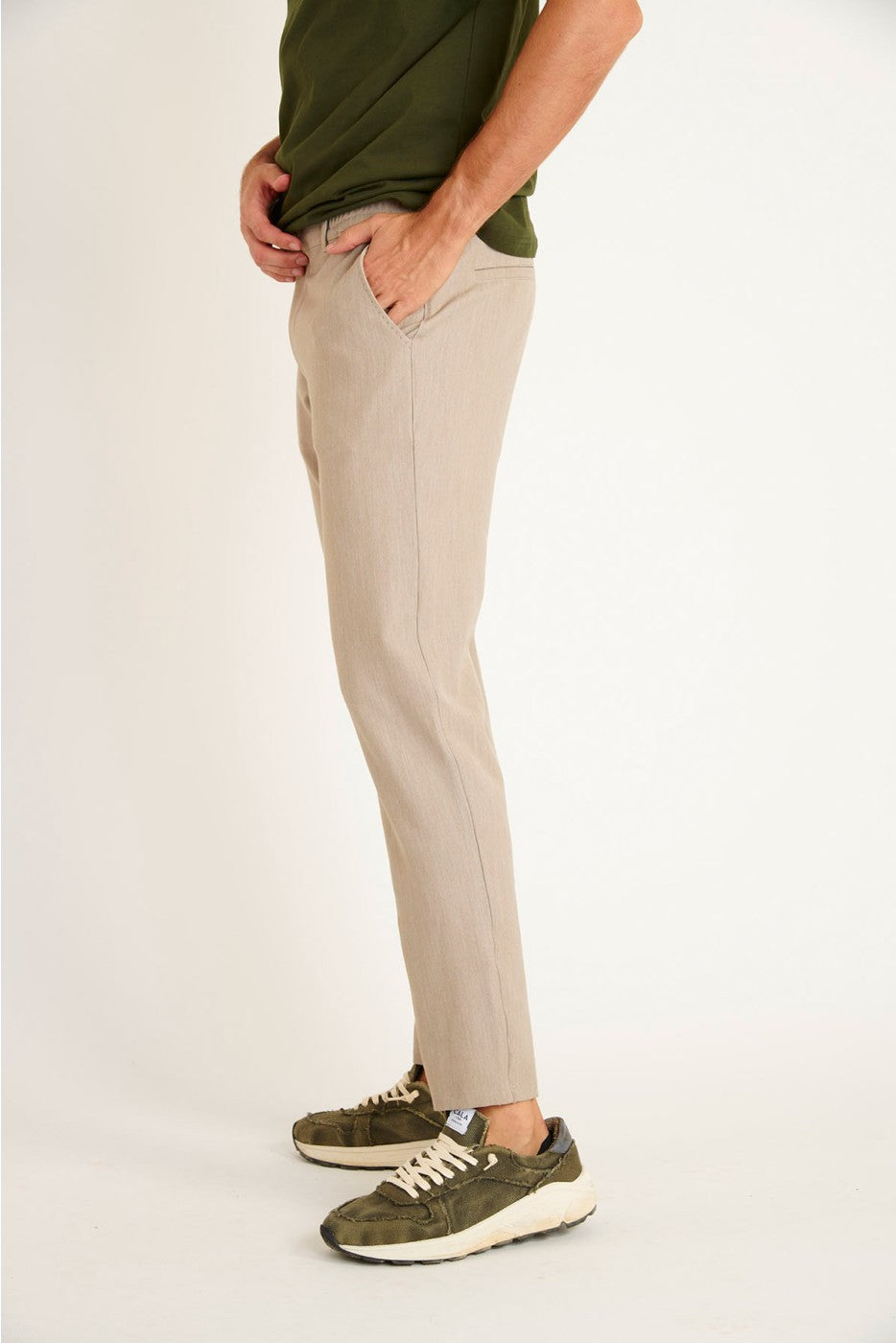 Serge Lightweight Tech Chino Beige