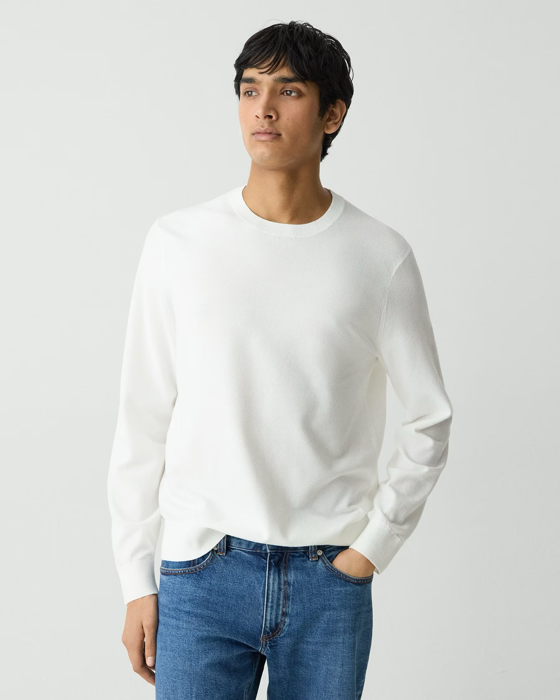 Riland Crewneck Sweater White