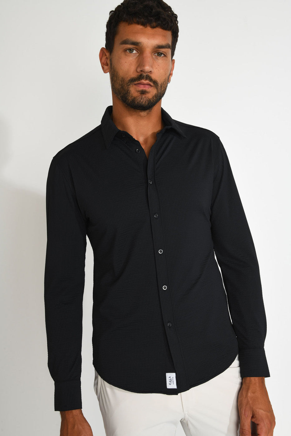 Jean Trieste Long Sleeve Shirt Black