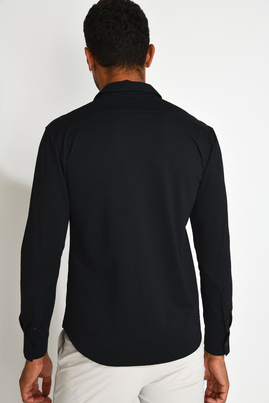 Jean Trieste Long Sleeve Shirt Black