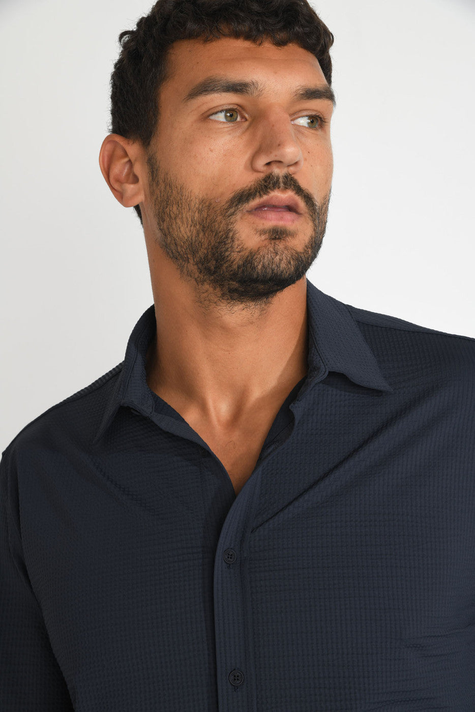 Jean Trieste Long Sleeve Shirt Navy