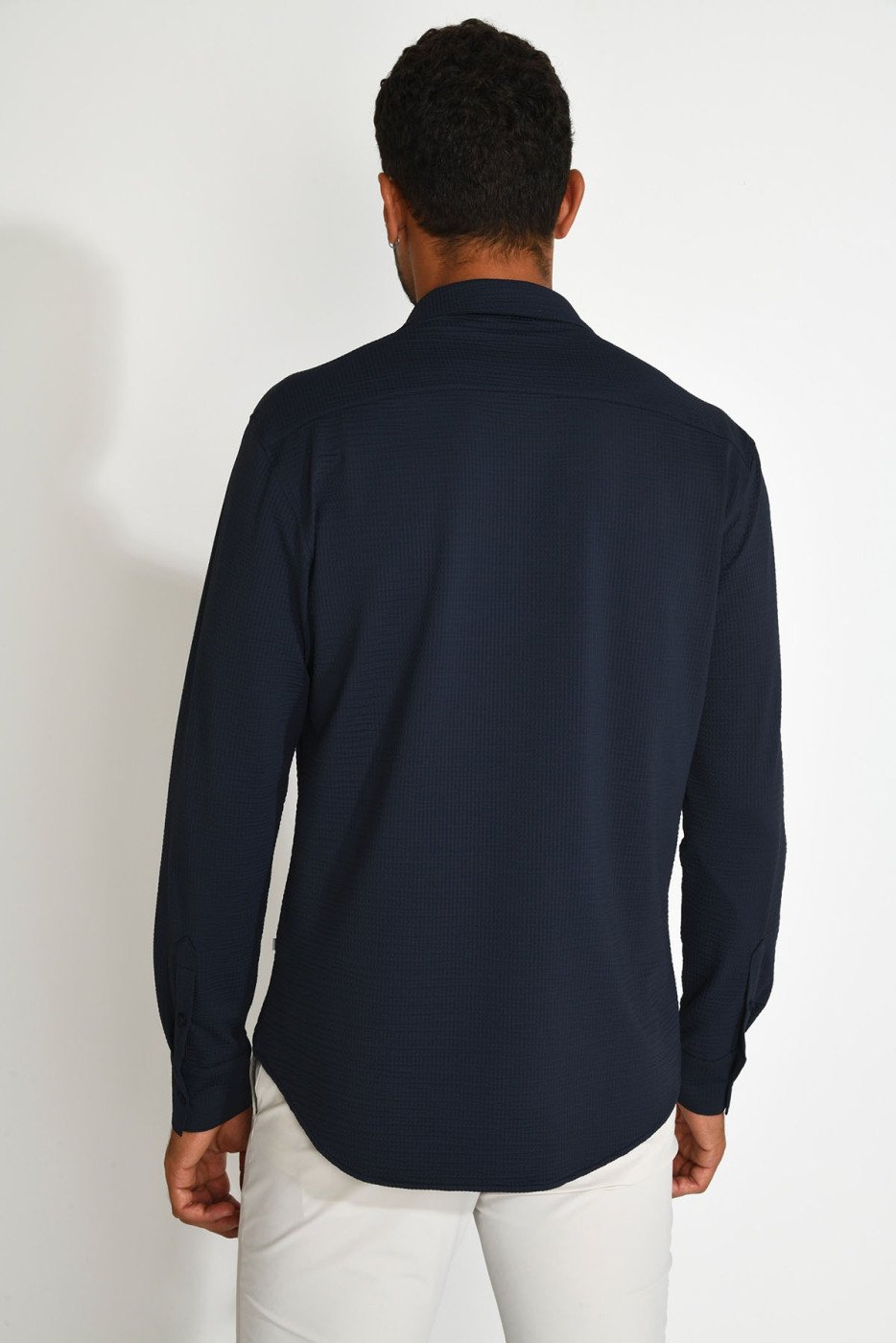 Jean Trieste Long Sleeve Shirt Navy