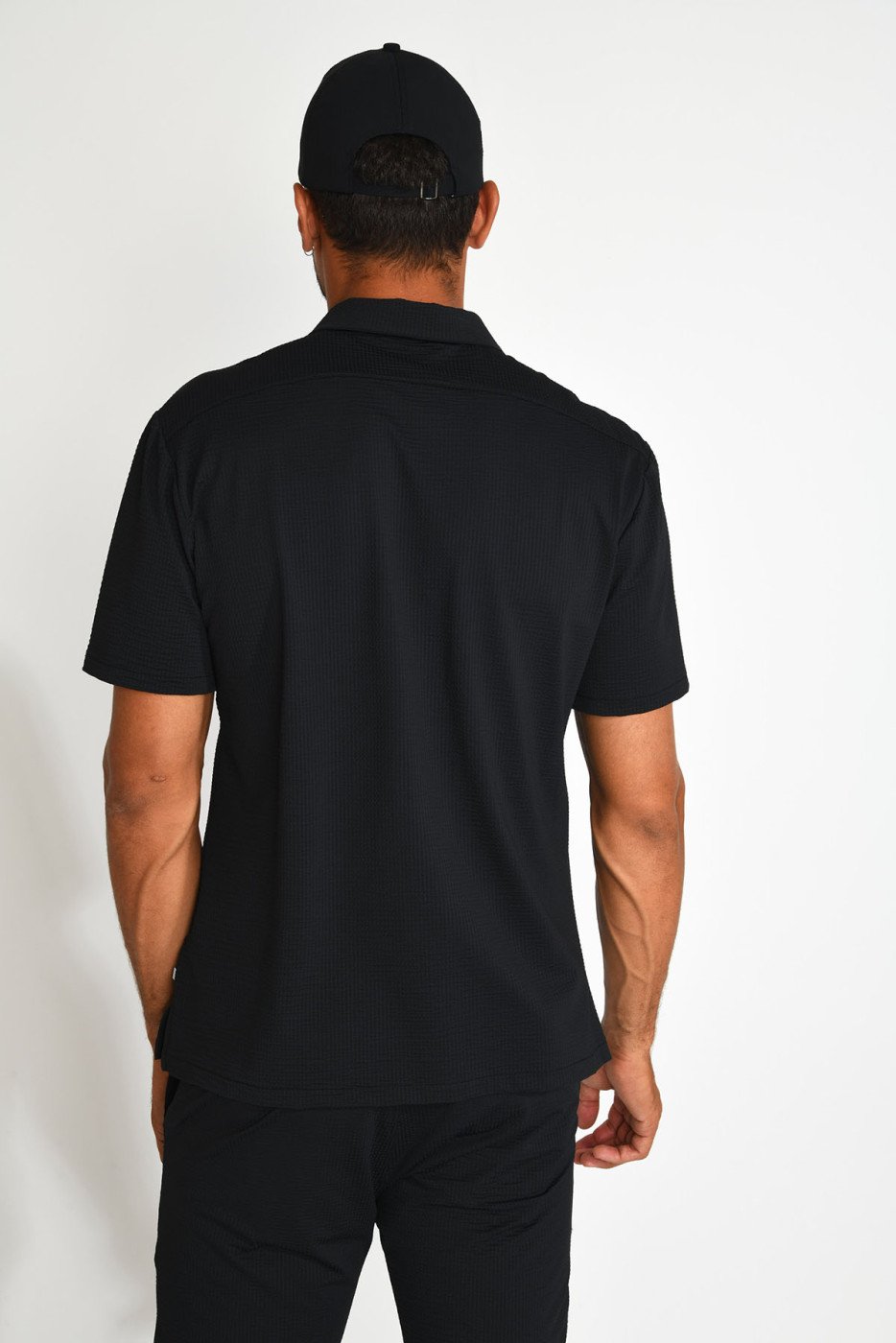 Stefano Trieste Short Sleeve Shirt Black