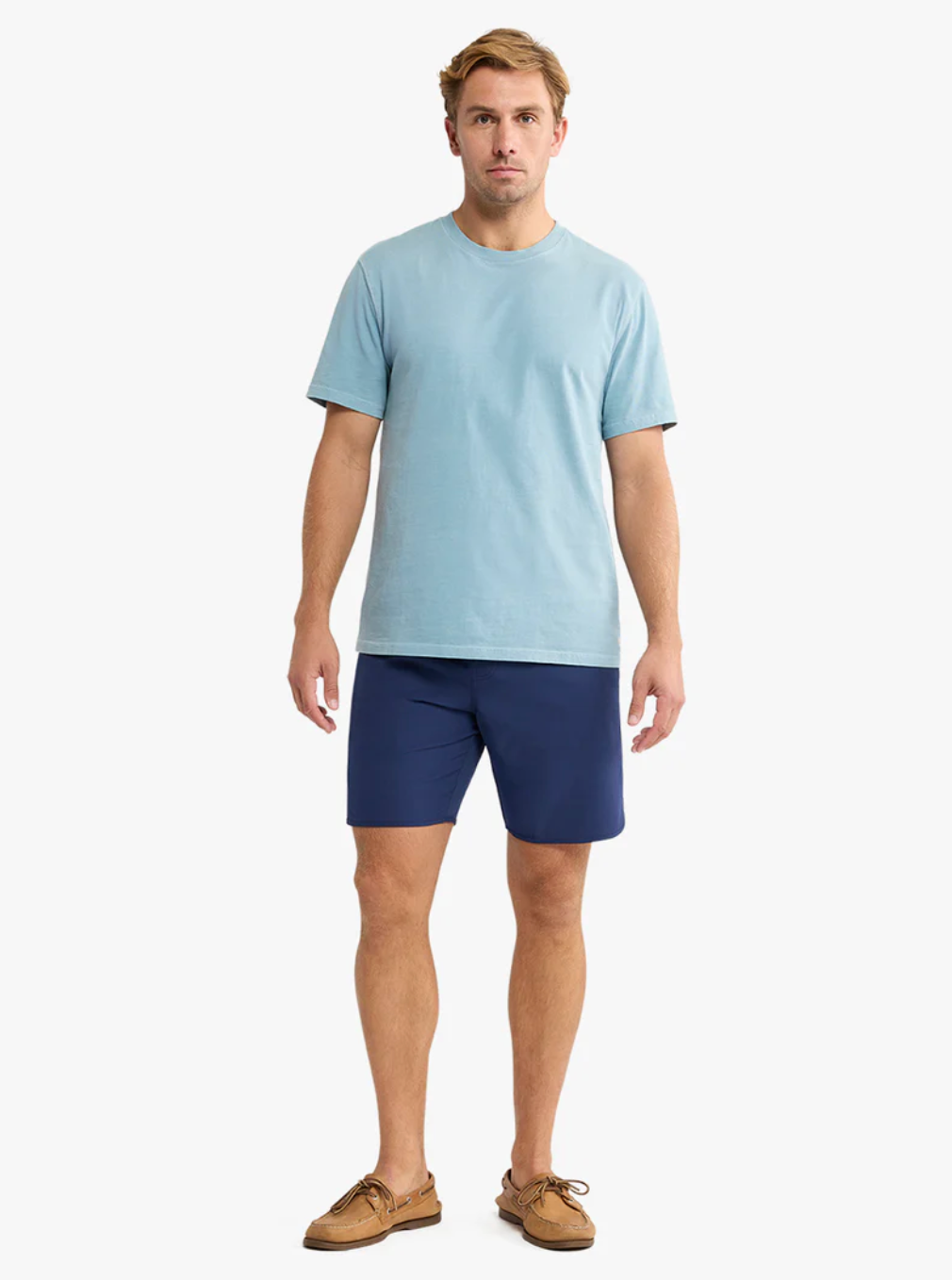 The Saltaire Tee Bay Blue