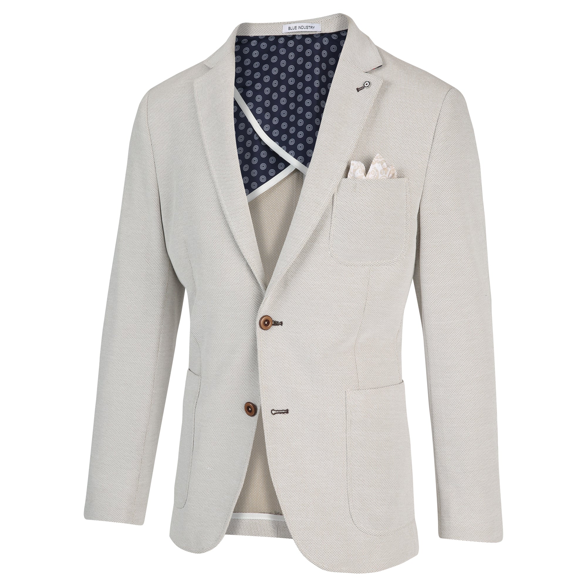 Unlined Blazer W/ Pocket Sand