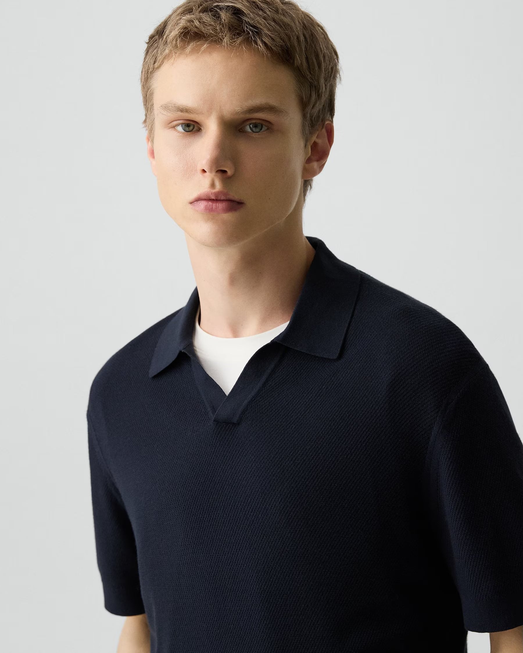 Brenan Polo in Light Bilen Dark Eclipse