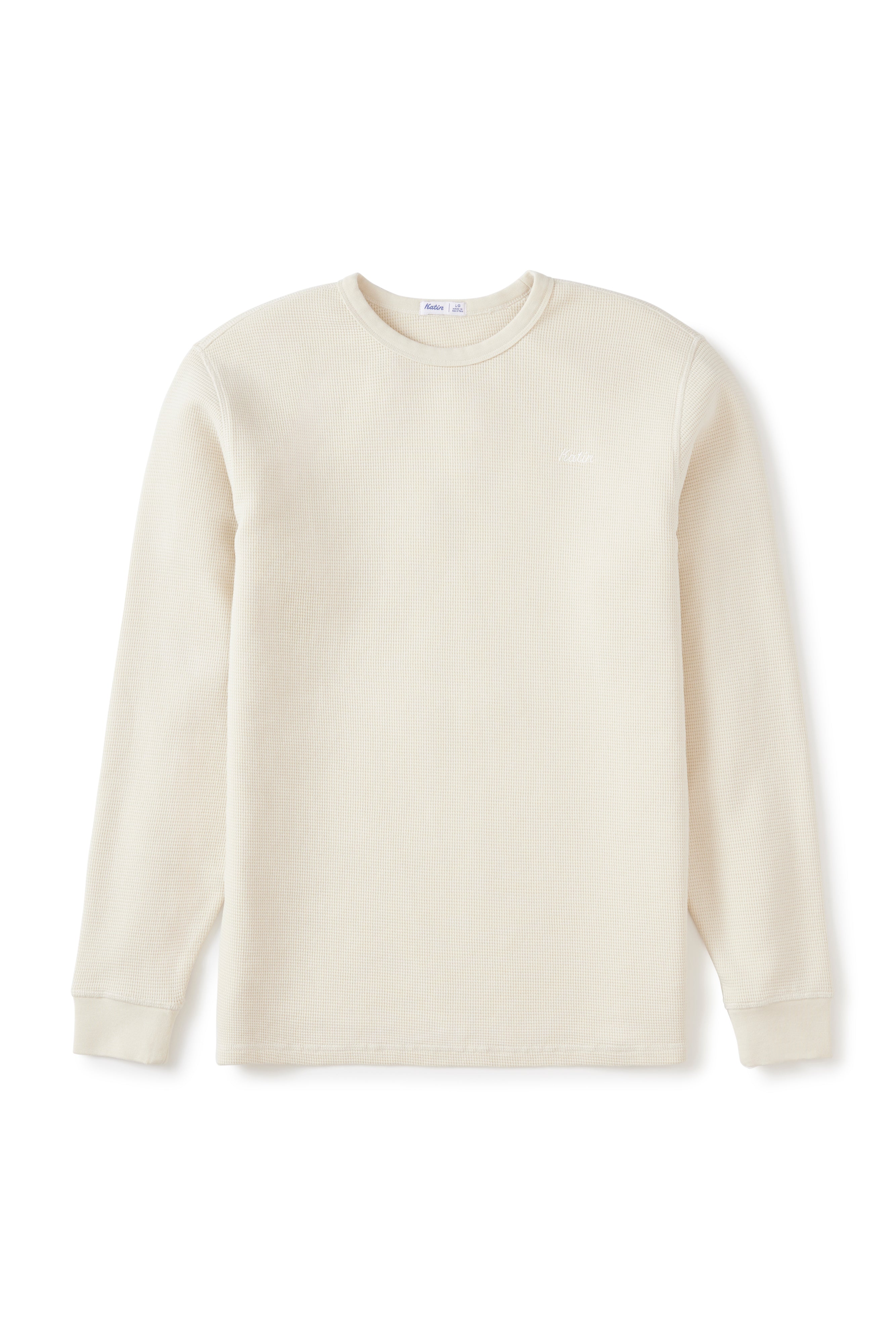 Therman Thermal Tee Vintage White