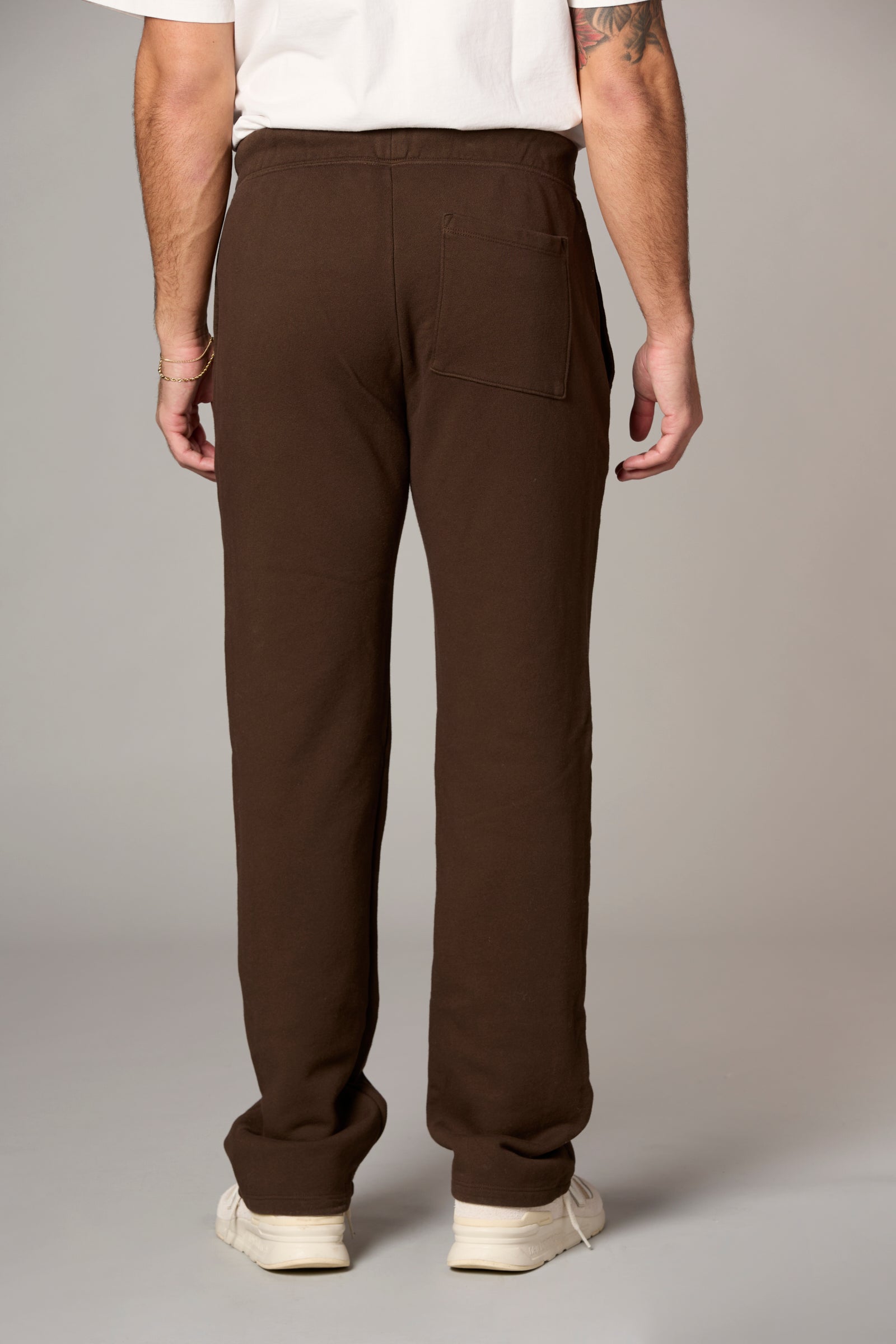 Liam Terry Straight Leg Pant in Coffee Bean