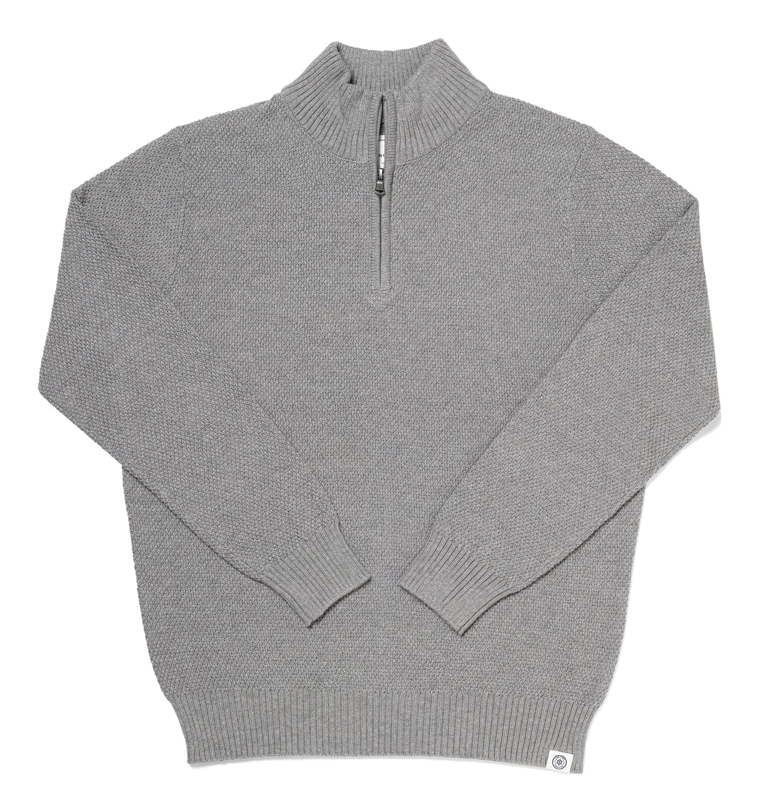 Madaket Seawell Quarter Zip Grey