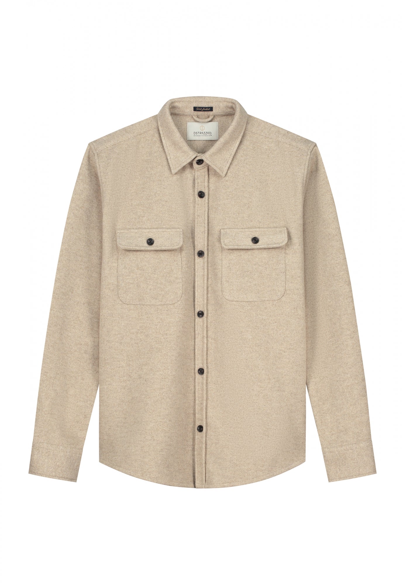 Ulrik Shirt Jacket in Tannin