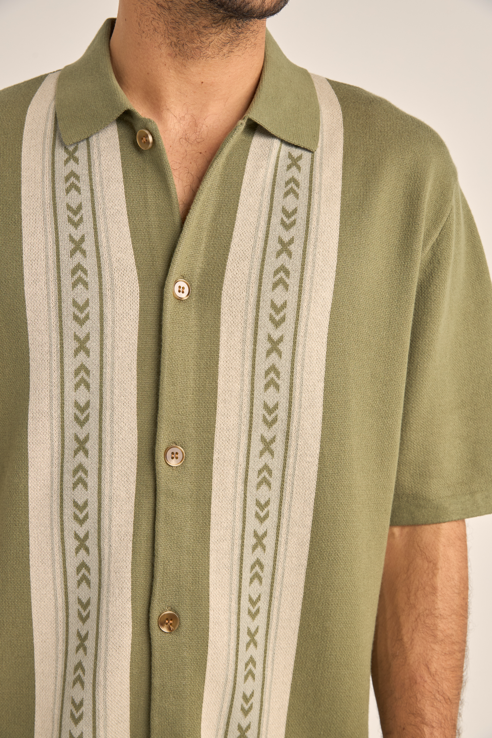 Loma Knitted Short Sleep Shirt Sage