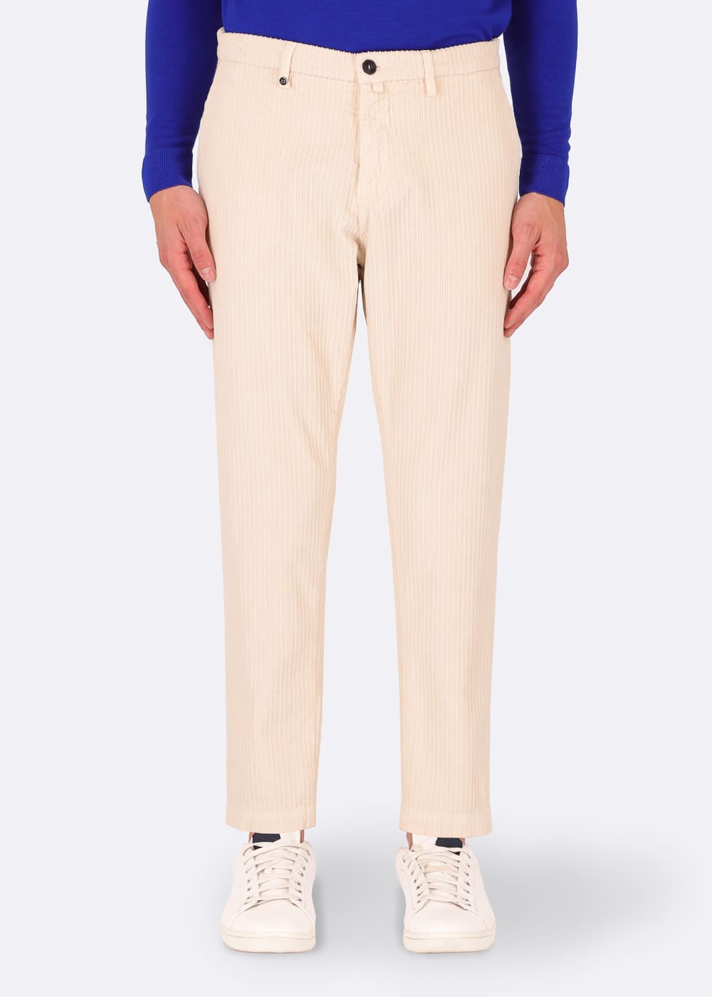 Palil Corduroy Rio Trousers Pannacotta