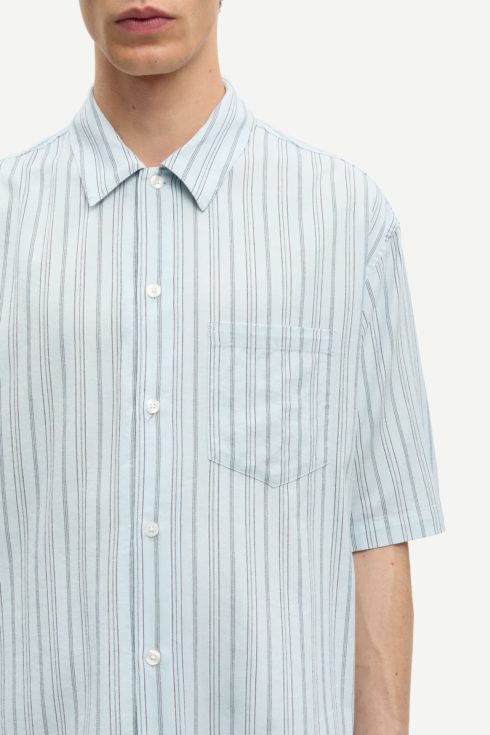 Saayo P Shirt Skywriting Stripe