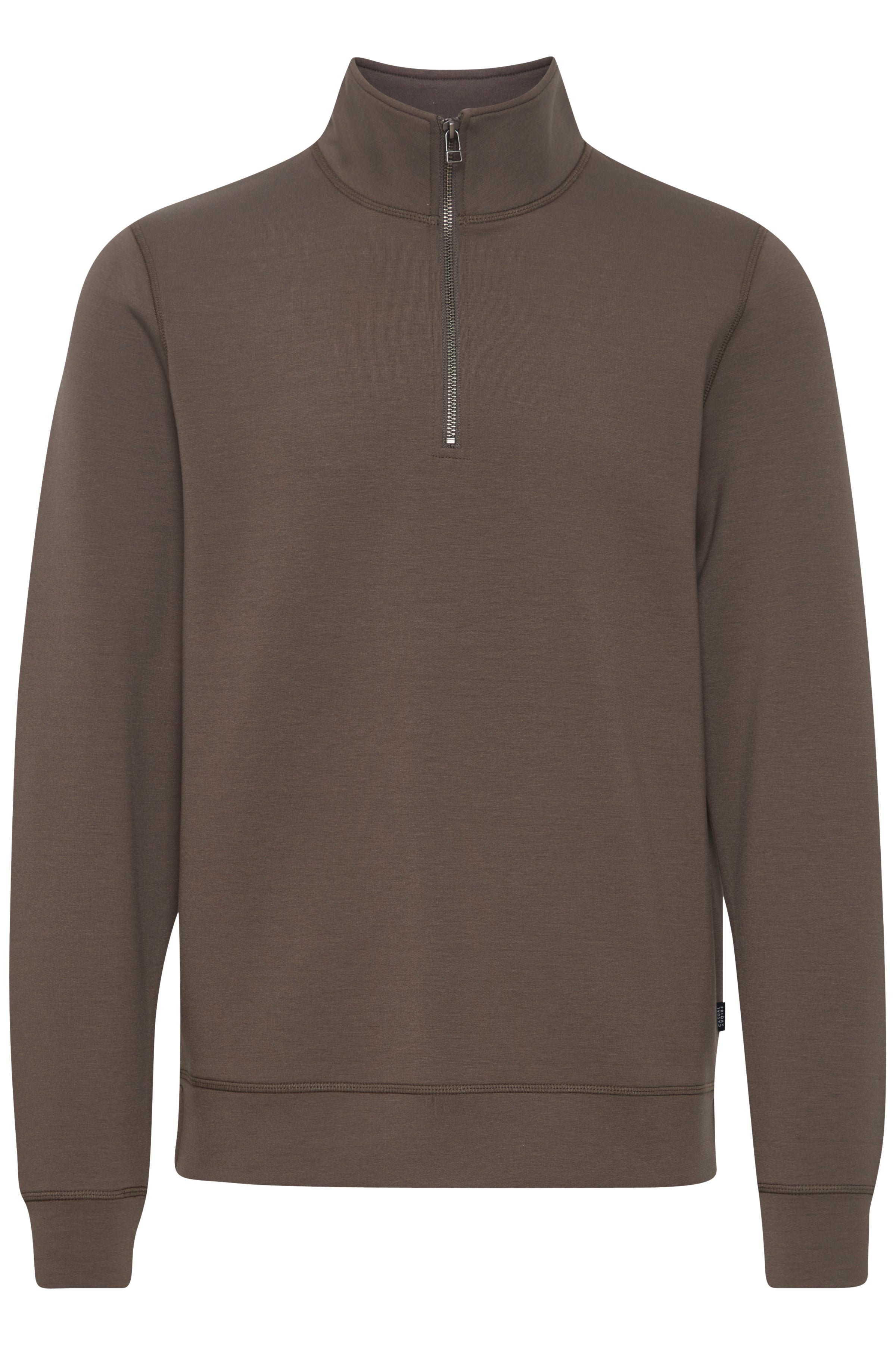 Sebastian Half-Zip Sweatshirt Major Brown