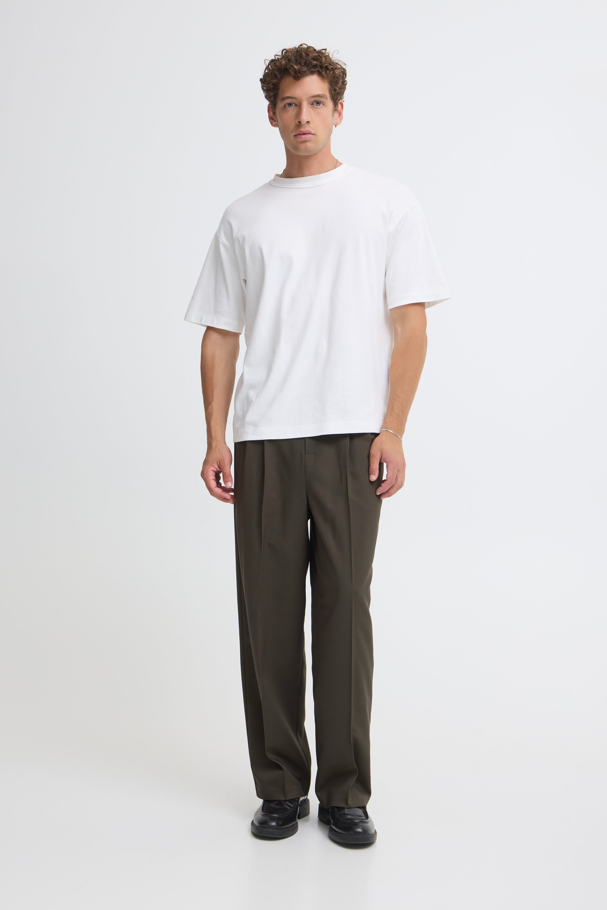 Grant Stretch Wide Leg Pant Elegance Melange