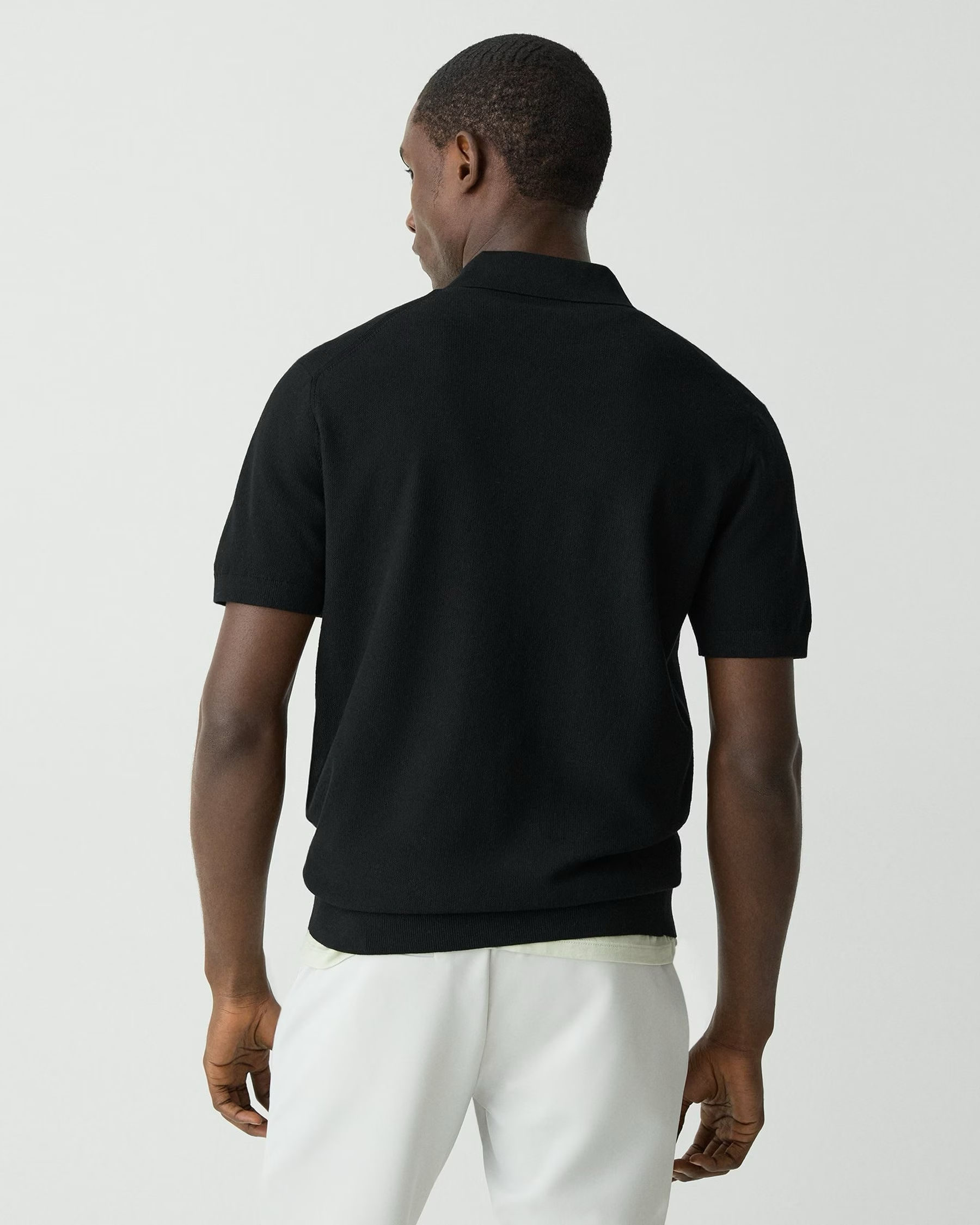 Goris Short Sleeve Polo Black