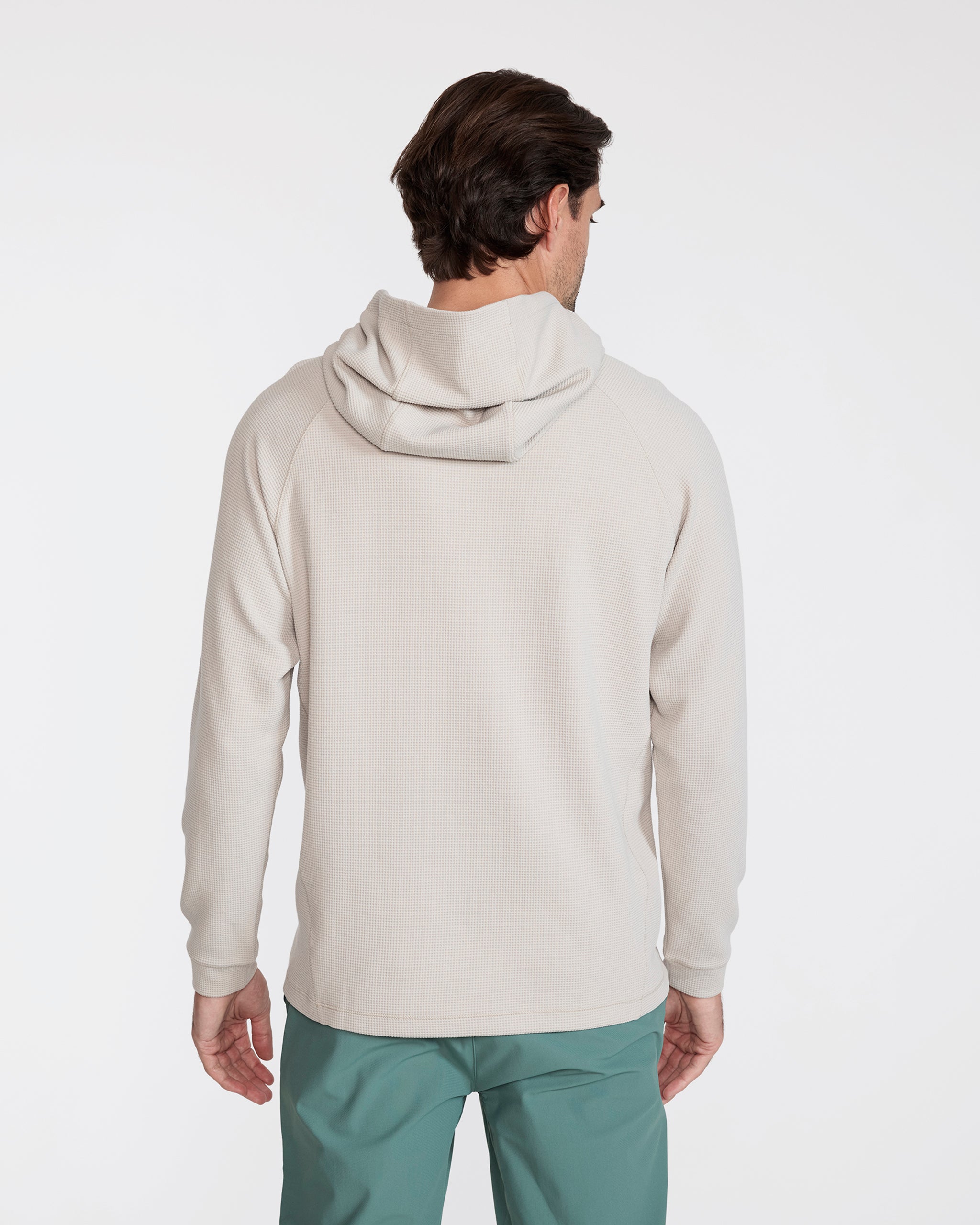 Tech Waffle Pullover Hoodie Dove