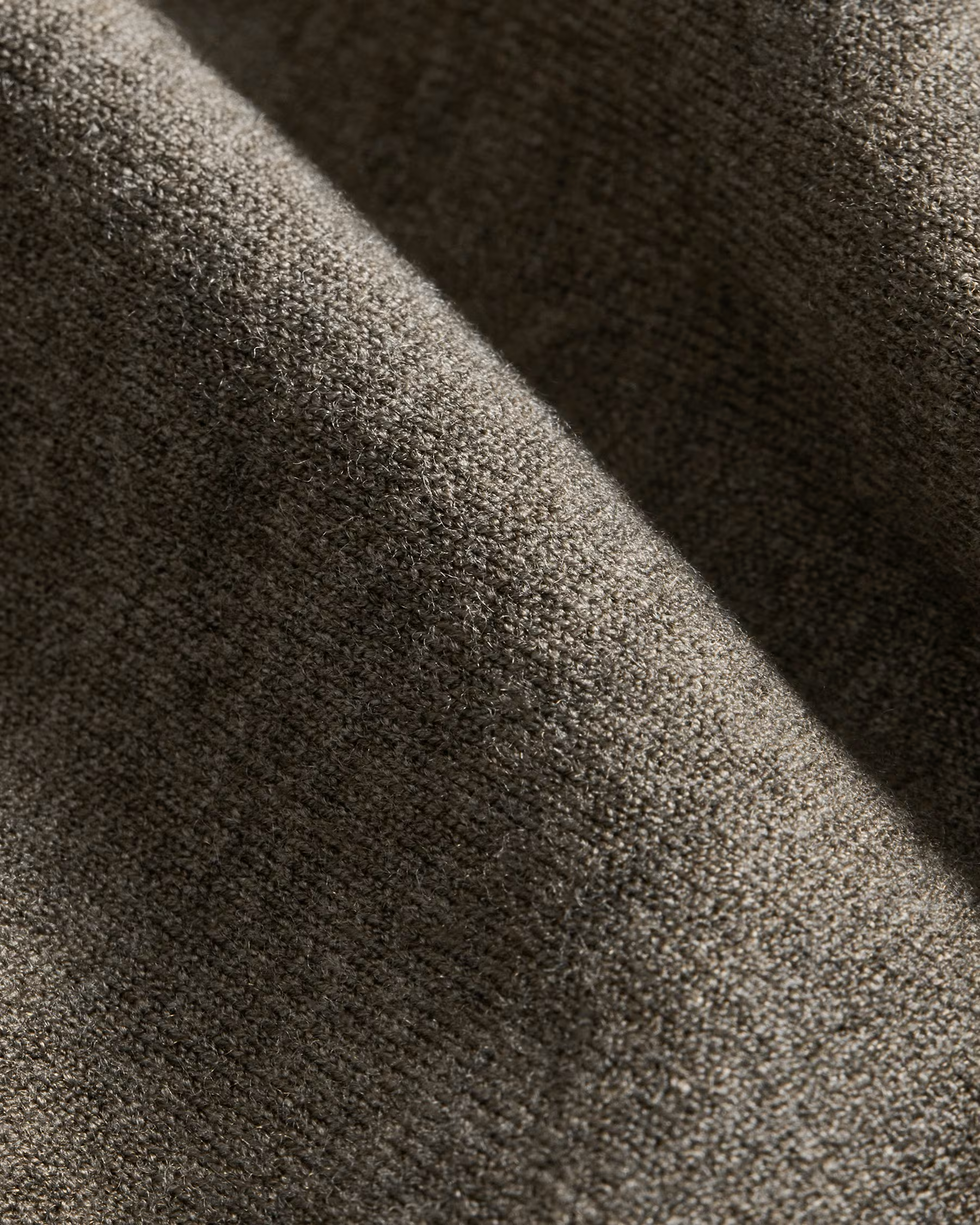 Riland Crewneck Sweater in Light Bilen Morel Melange