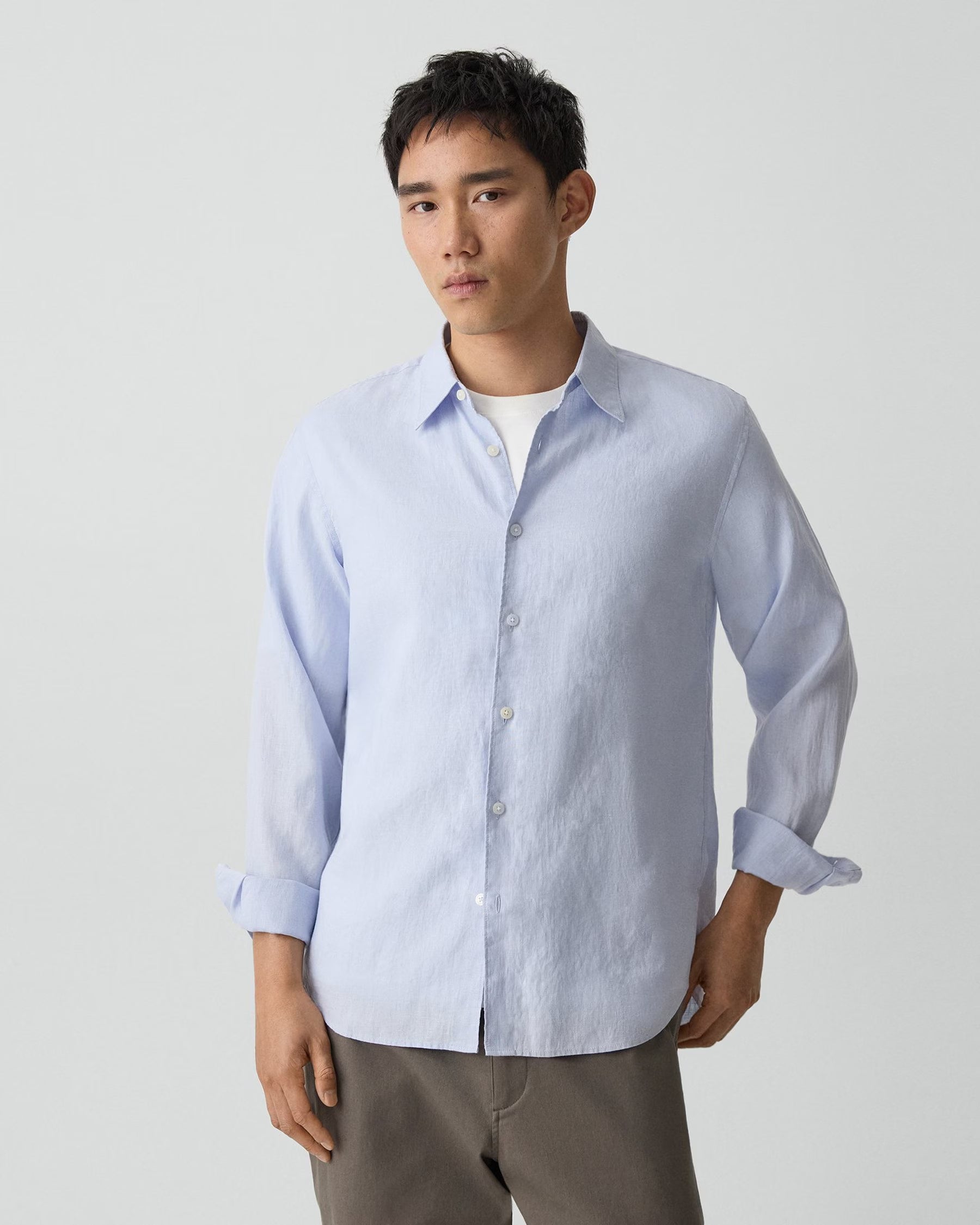 Irving Relaxed Long Sleeve Shirt Olympic