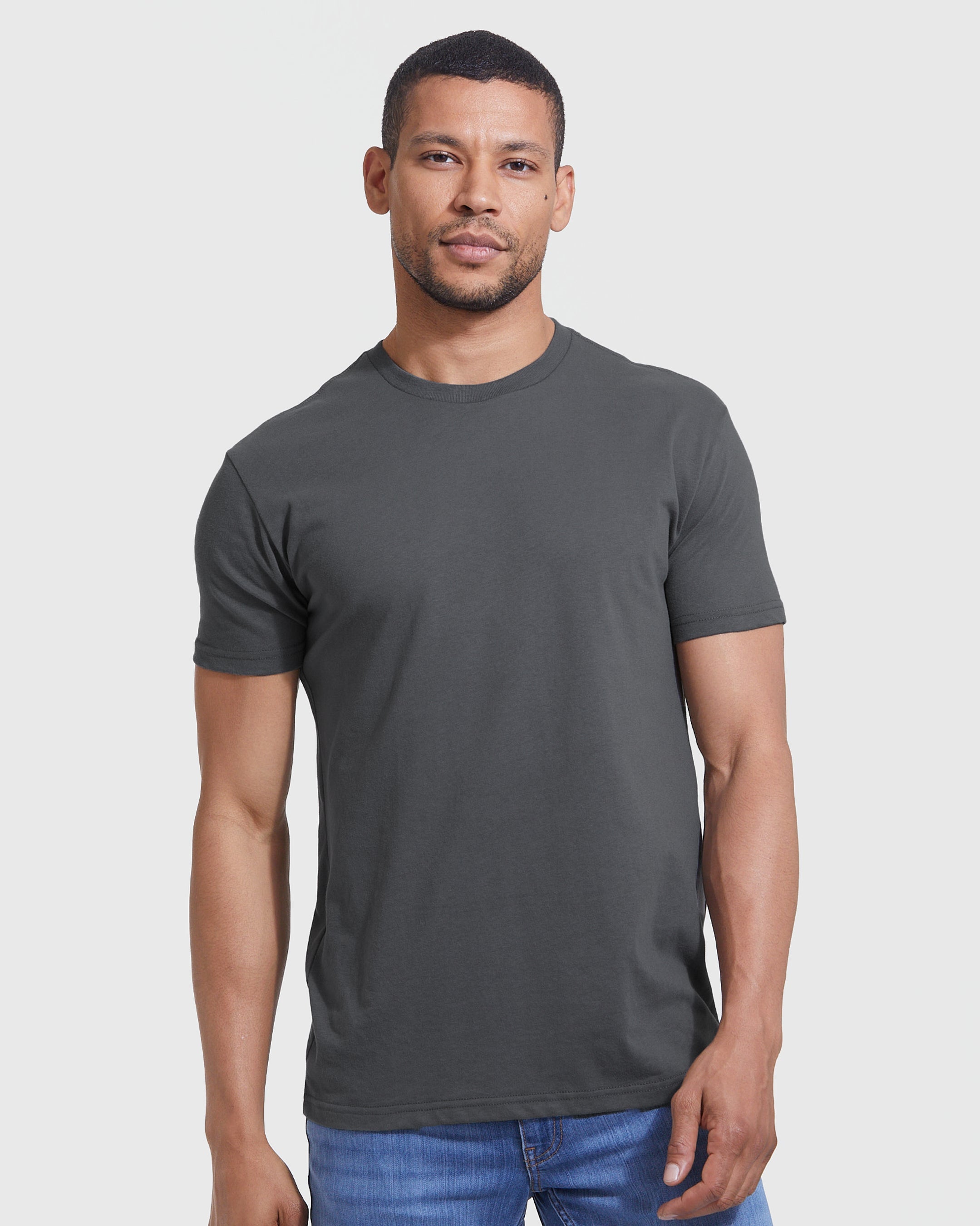 Classic Crew Tee Carbon