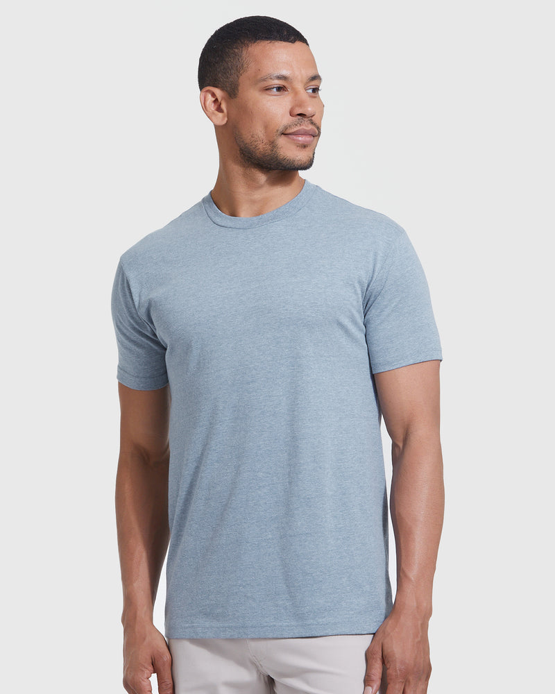 Classic Crew Tee Indigo Heather