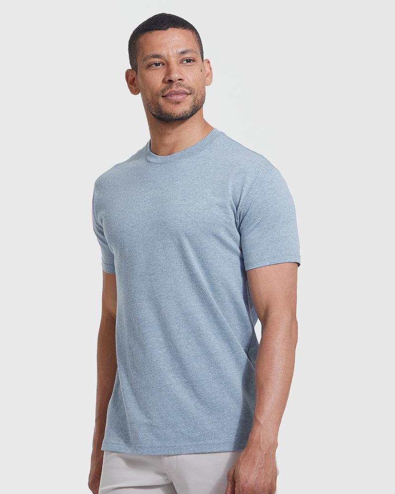 Classic Crew Tee Indigo Heather