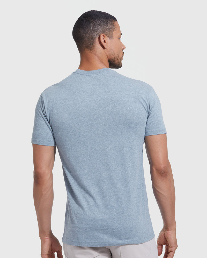 Classic Crew Tee Indigo Heather