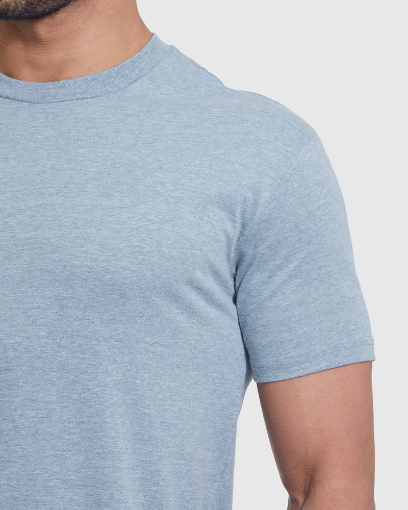 Classic Crew Tee Indigo Heather