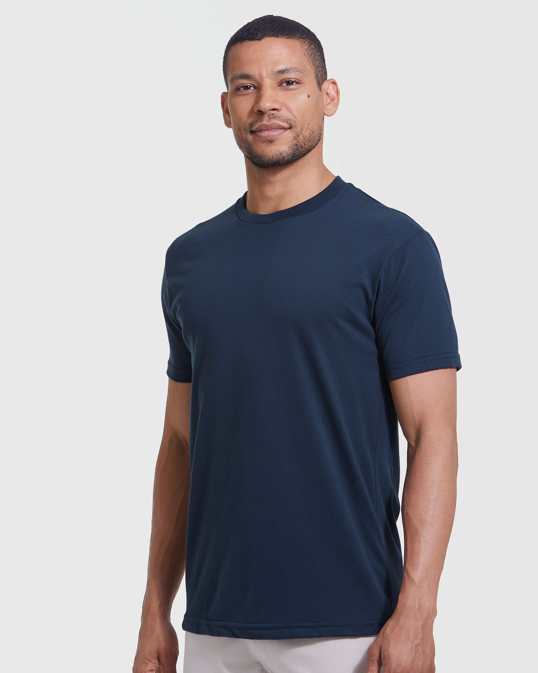 Classic Crew Tee Navy