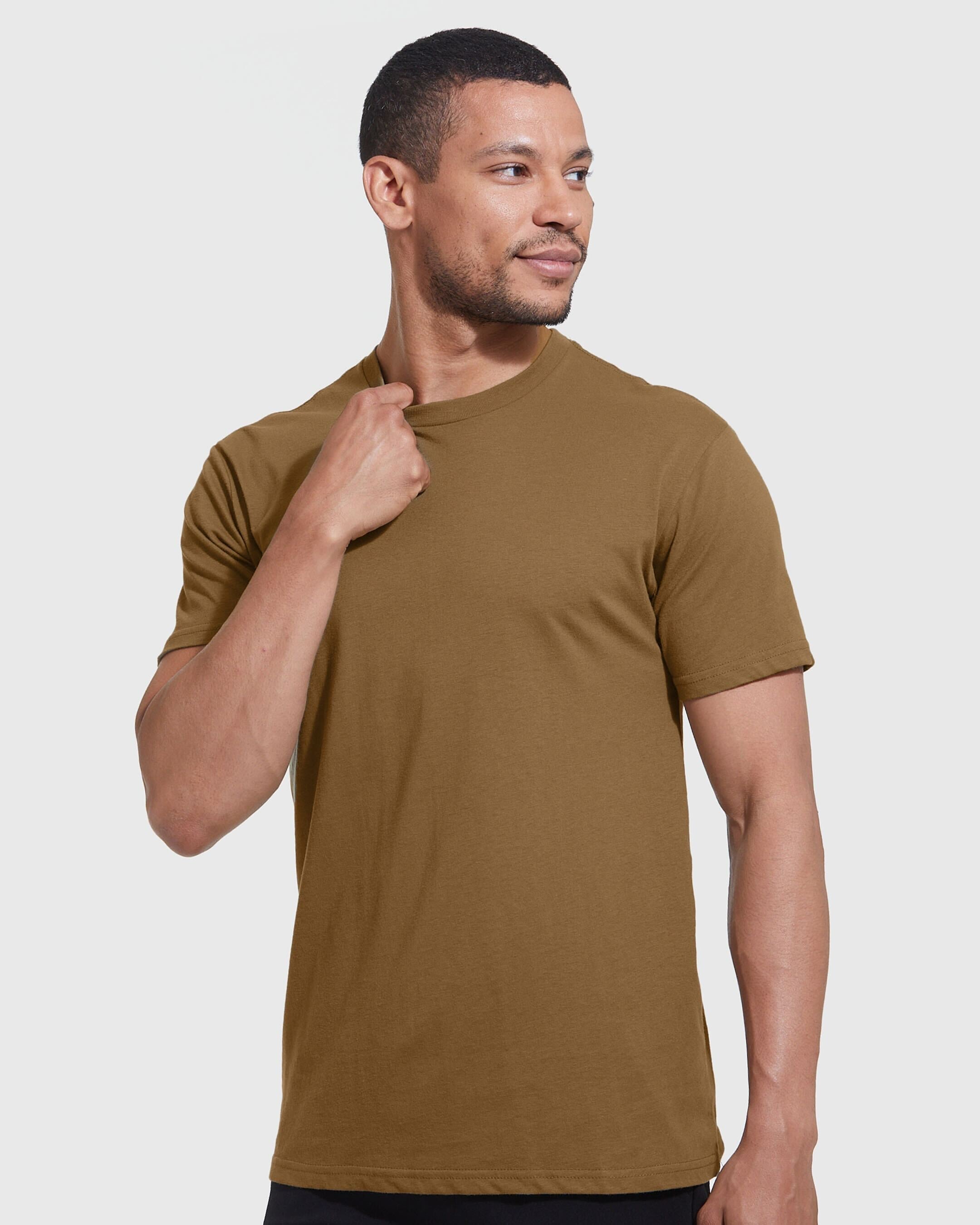 Classic Crew Tee Tan