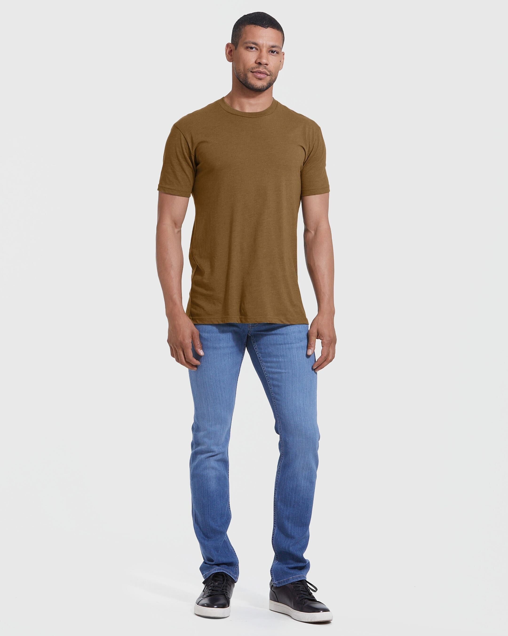 Classic Crew Tee Tan