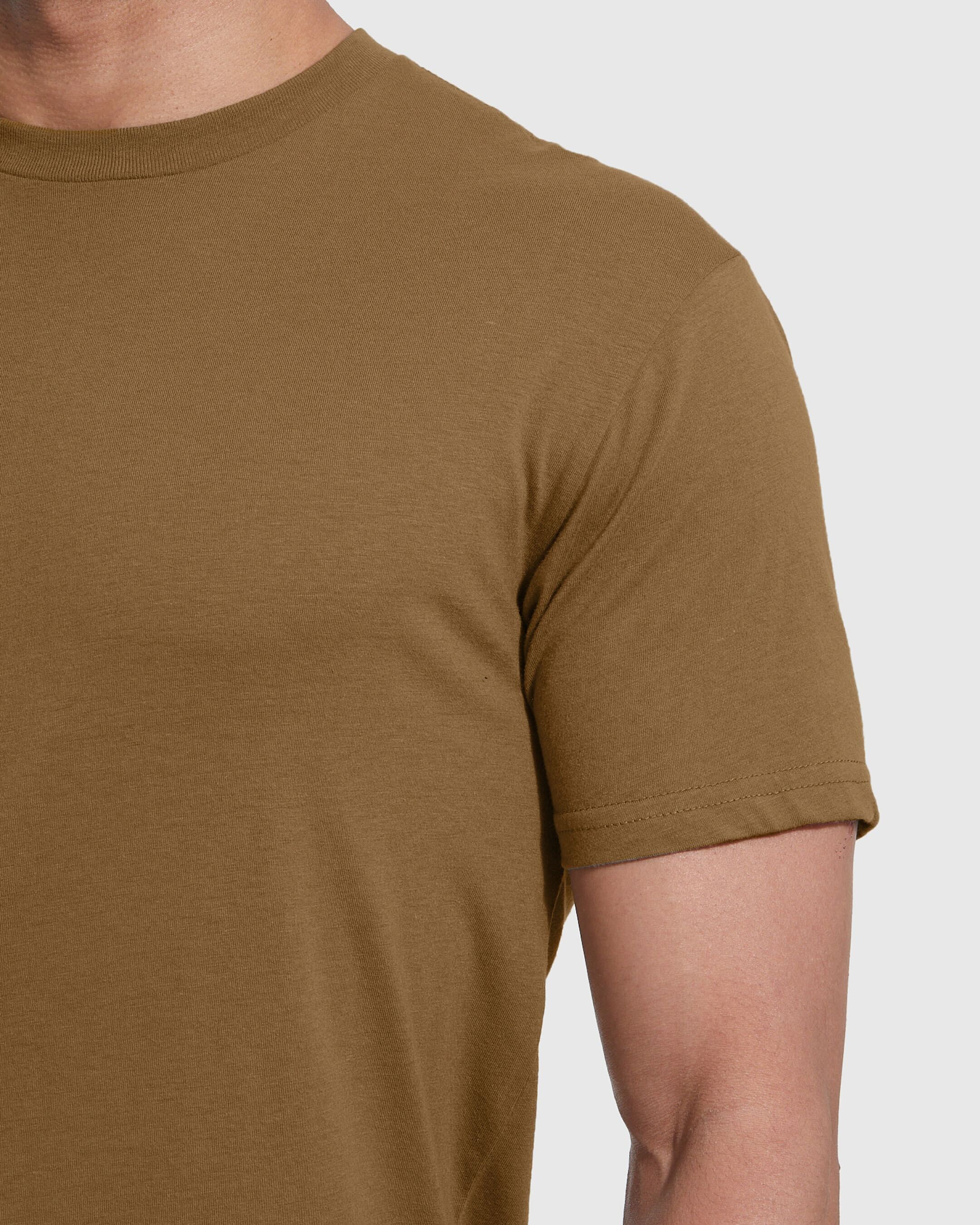 Classic Crew Tee Tan