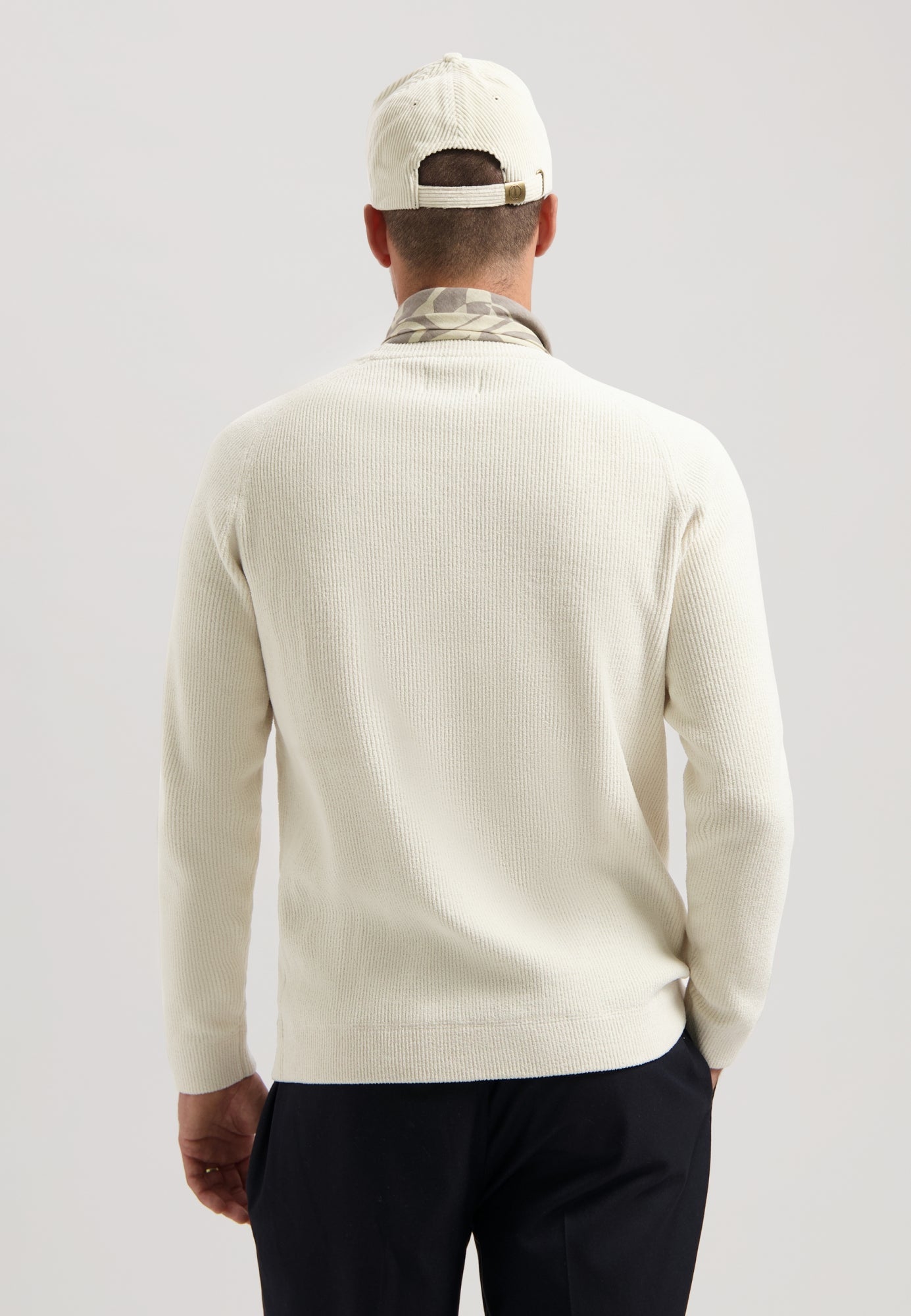 Njord Crewneck in Silver Birch