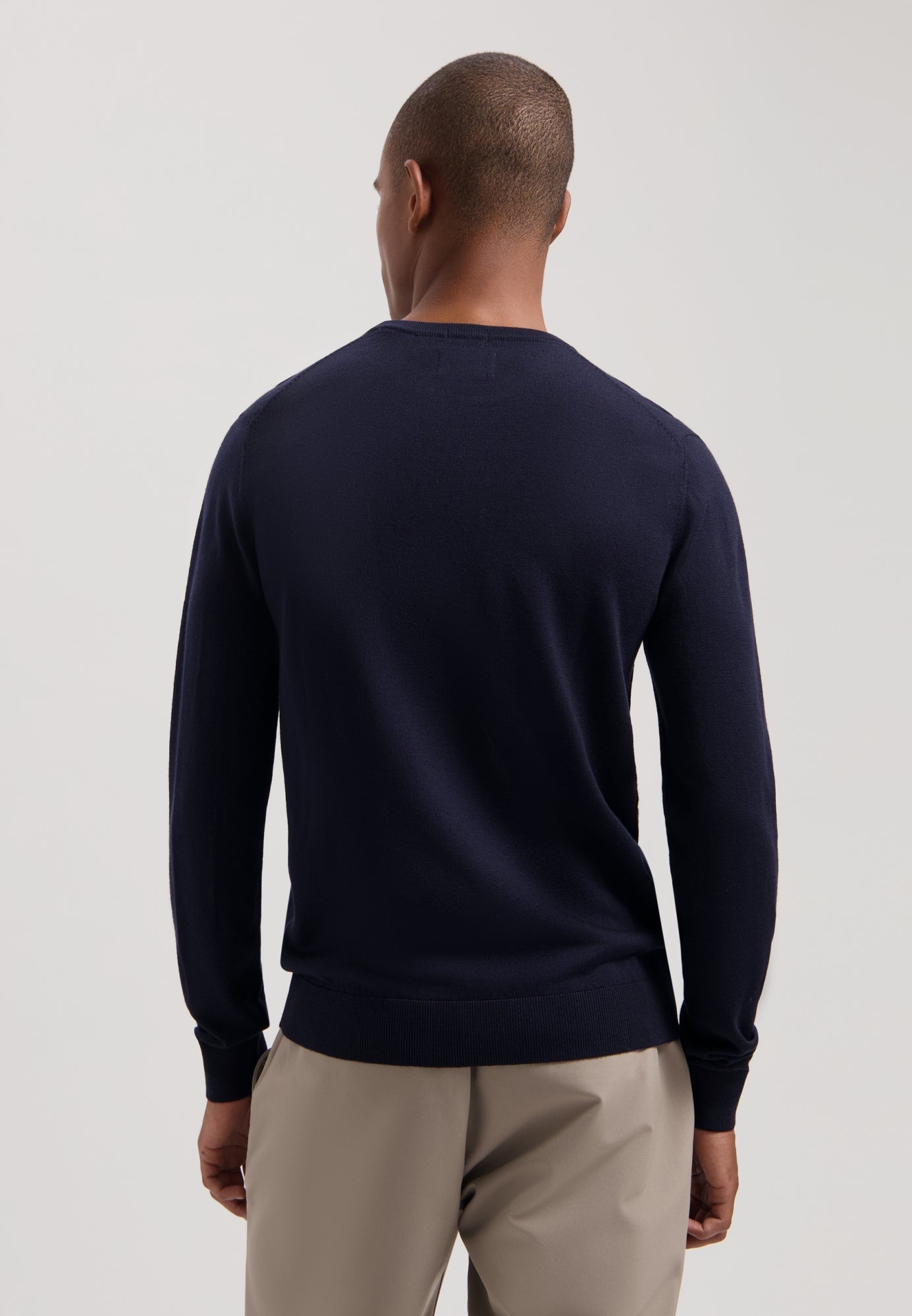 Destin Crewneck in Dark Navy