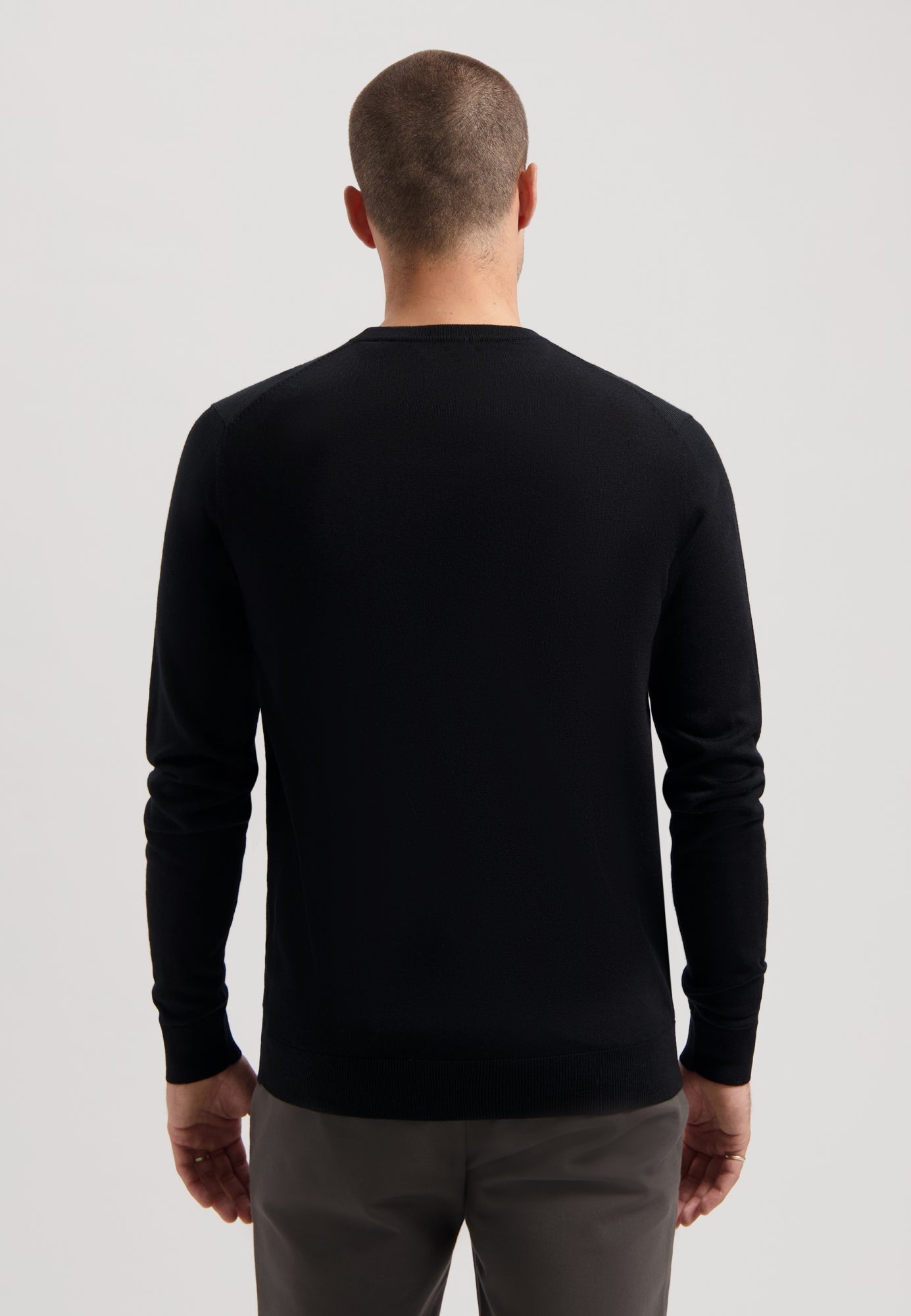 Destin Crewneck in Black