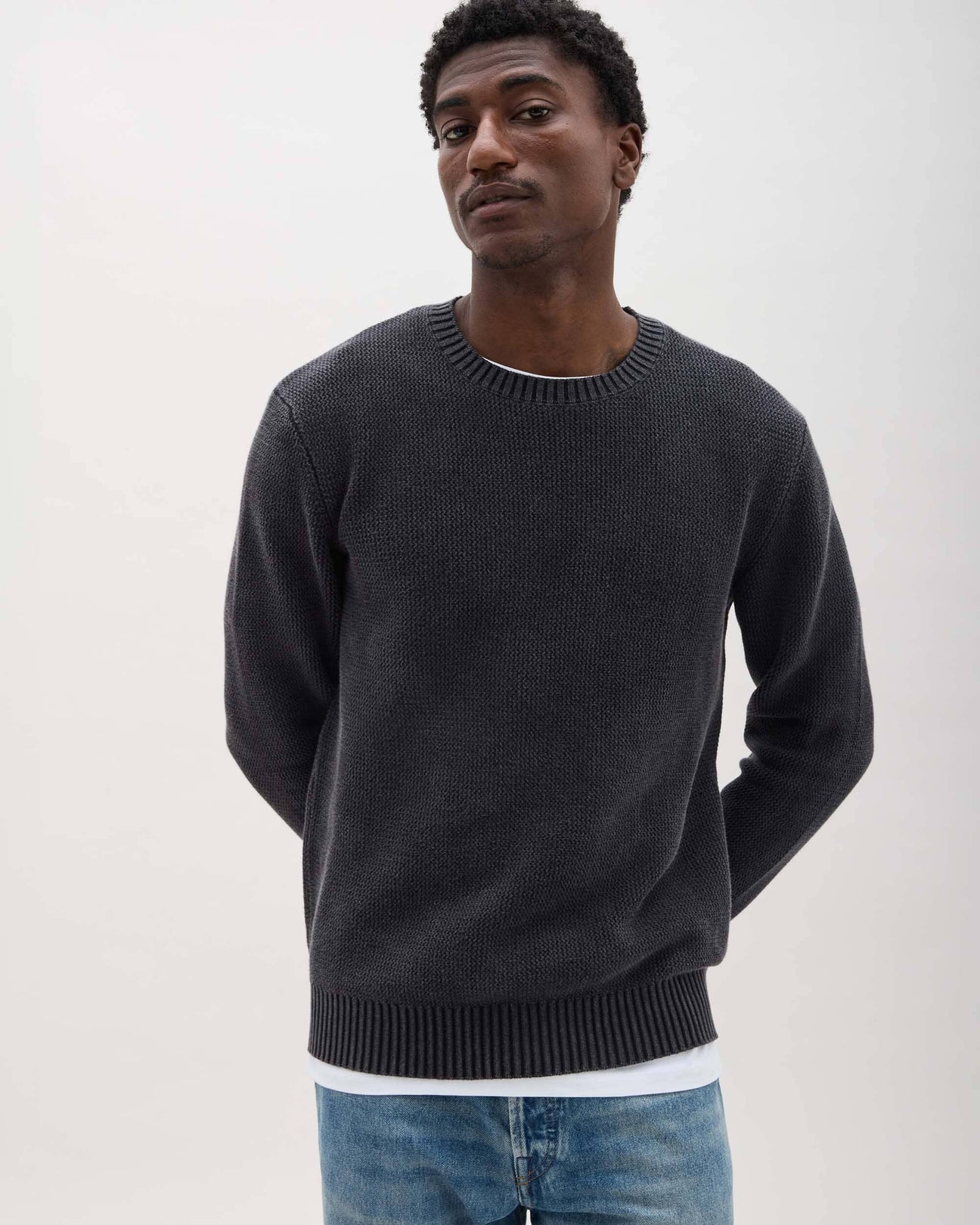 Dune Open Knit Sweater