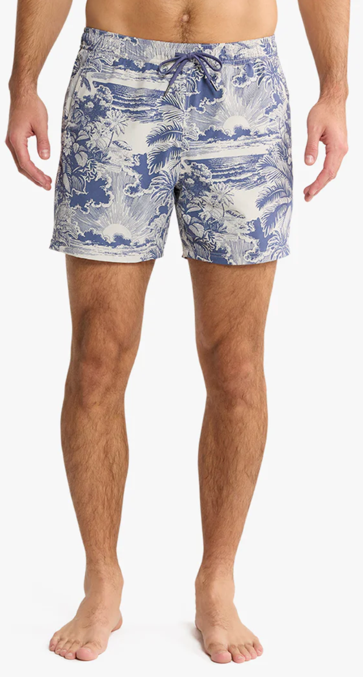 The Bungalow Trunk 5" Silver Palms