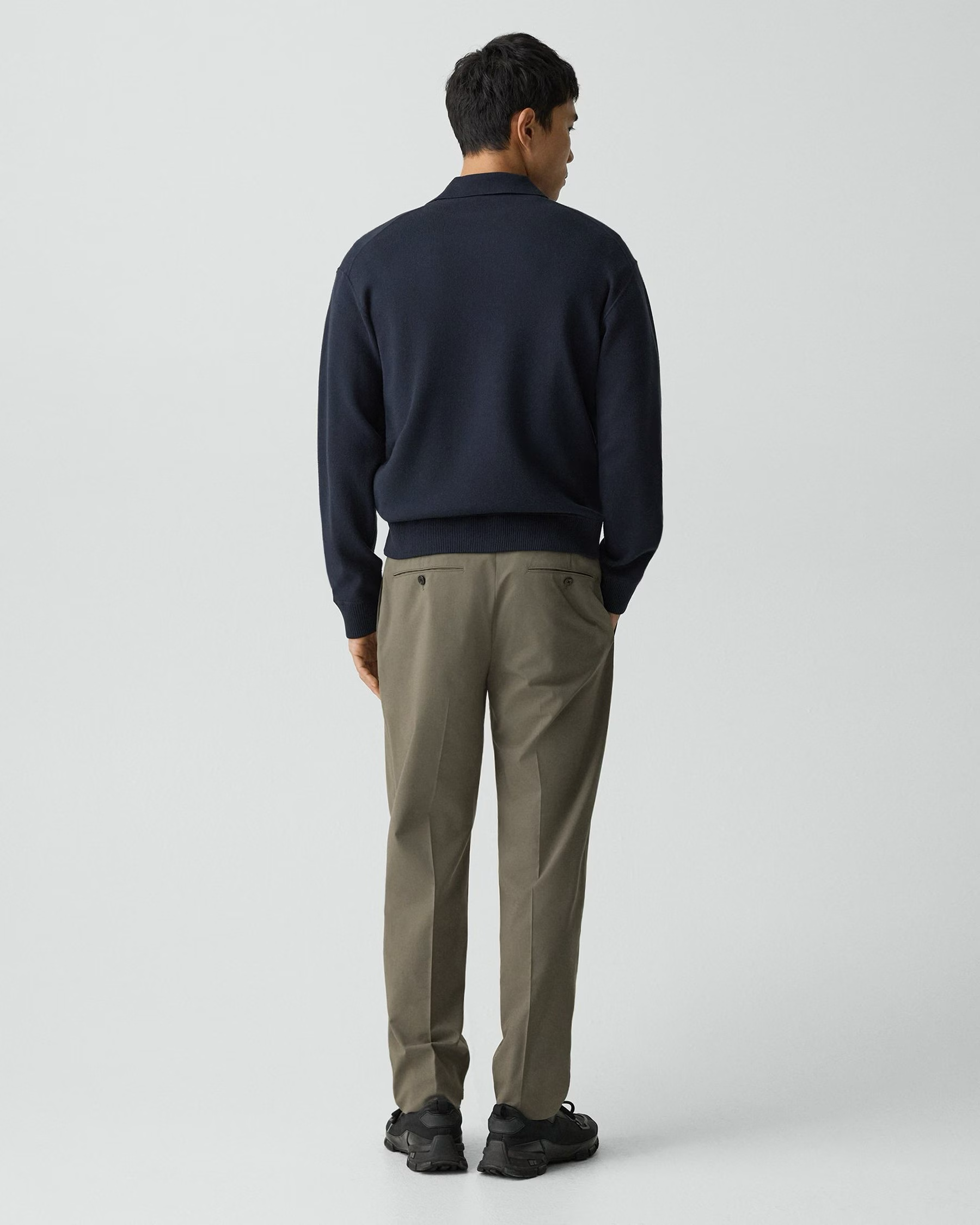 Curtis Travel Pant in Motion Wool Morel
