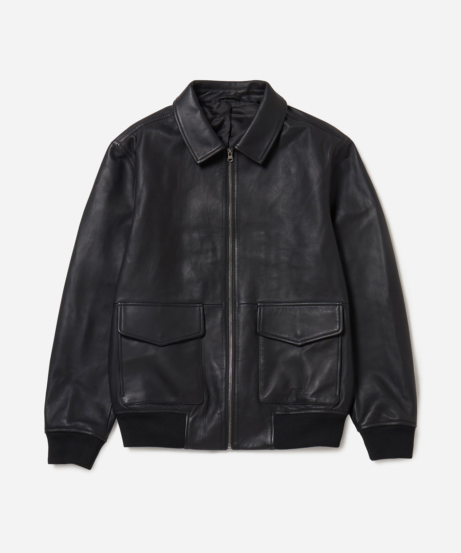 Tunstall Leather Jacket Black