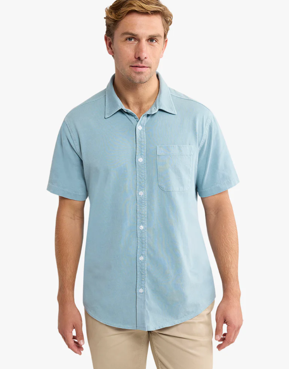 The Saltaire Shirt Bay Blue