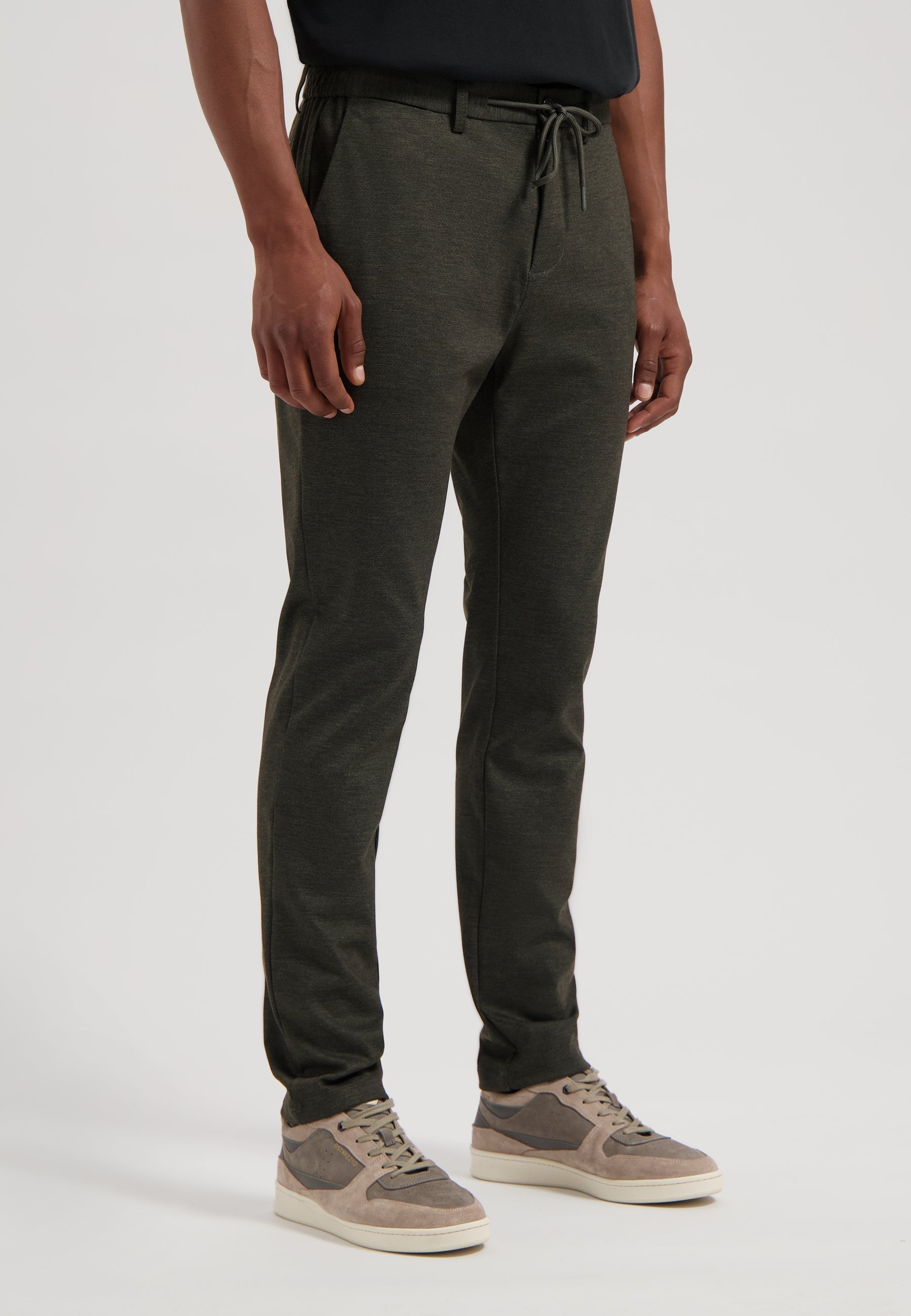 Lancaster Pattern Pant in Olive Night