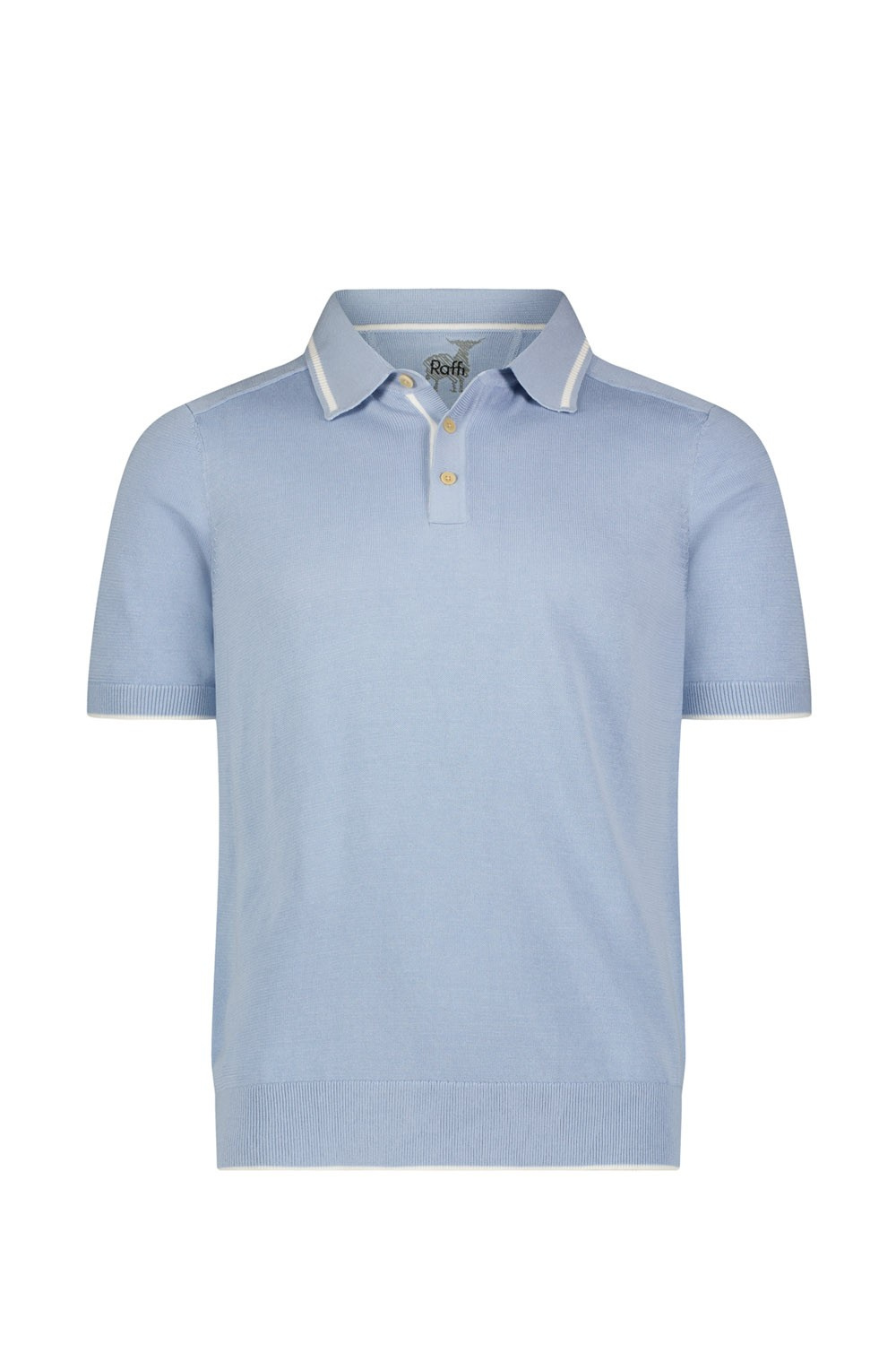 Cotton Modal Polo Sky