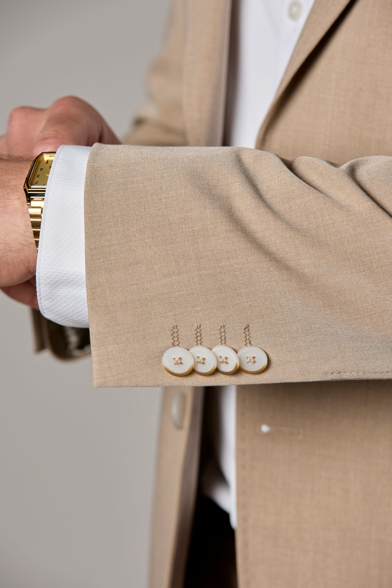 Stretch Lightweight Motion Blazer Beige