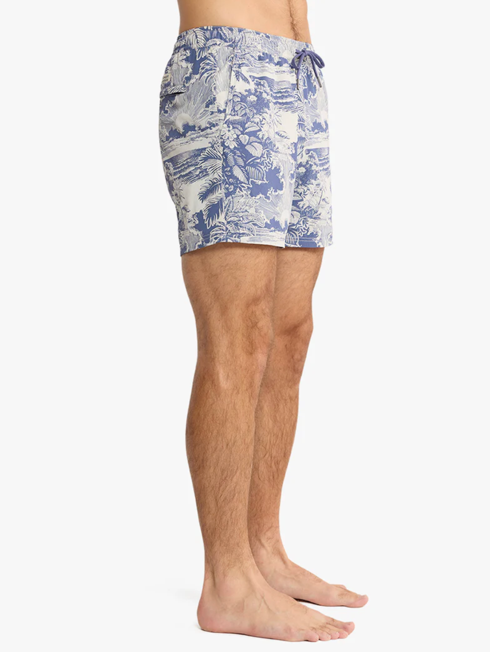 The Bungalow Trunk 5" Silver Palms