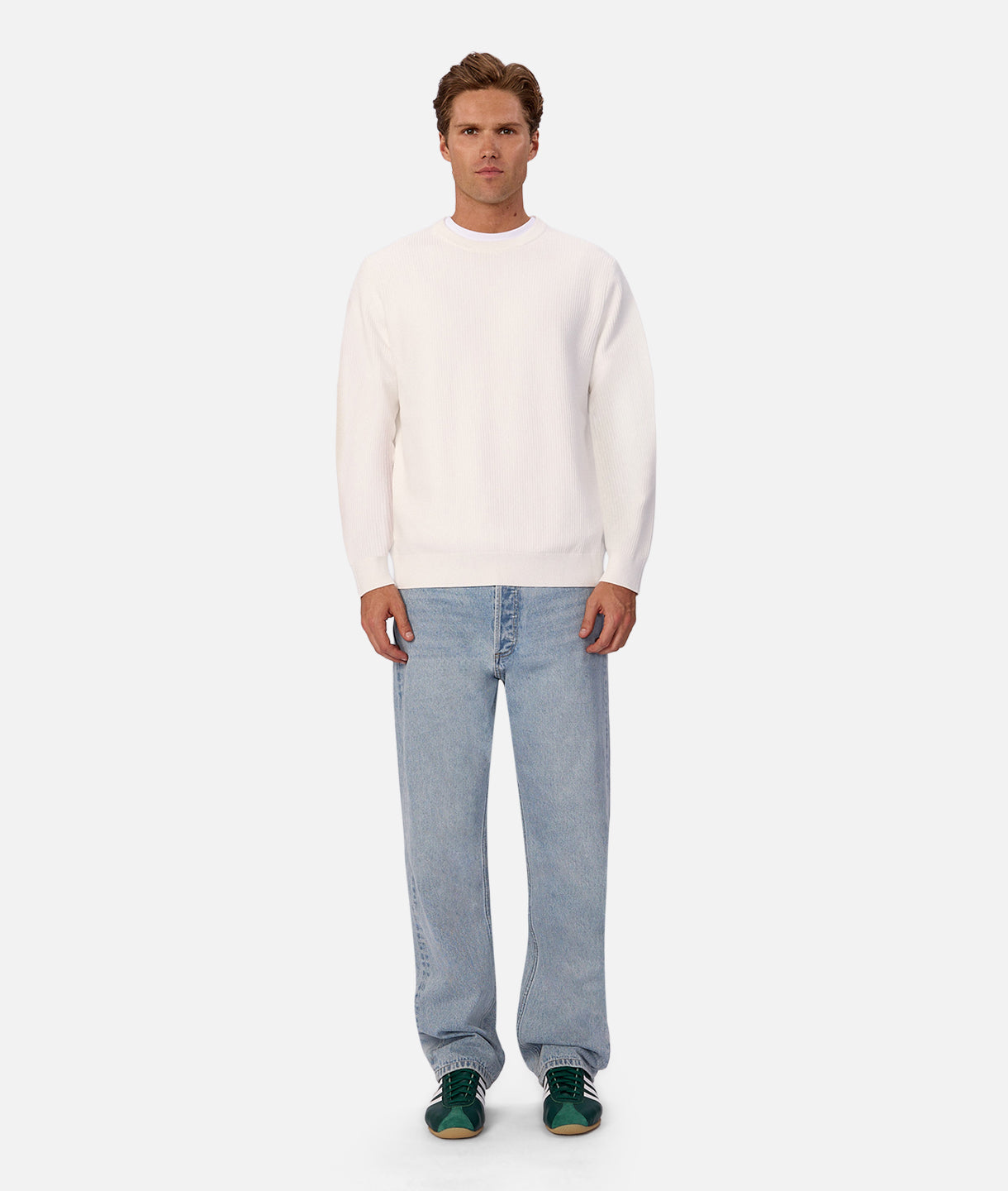 The Boston Knit Cream