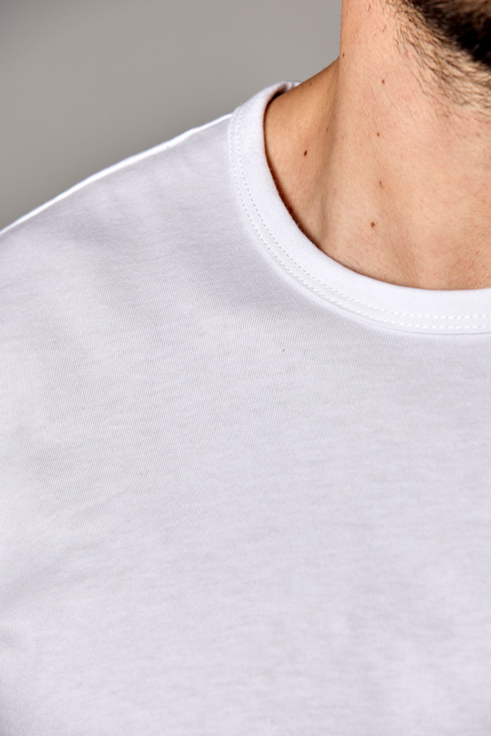 The Rick Crewneck Tee White