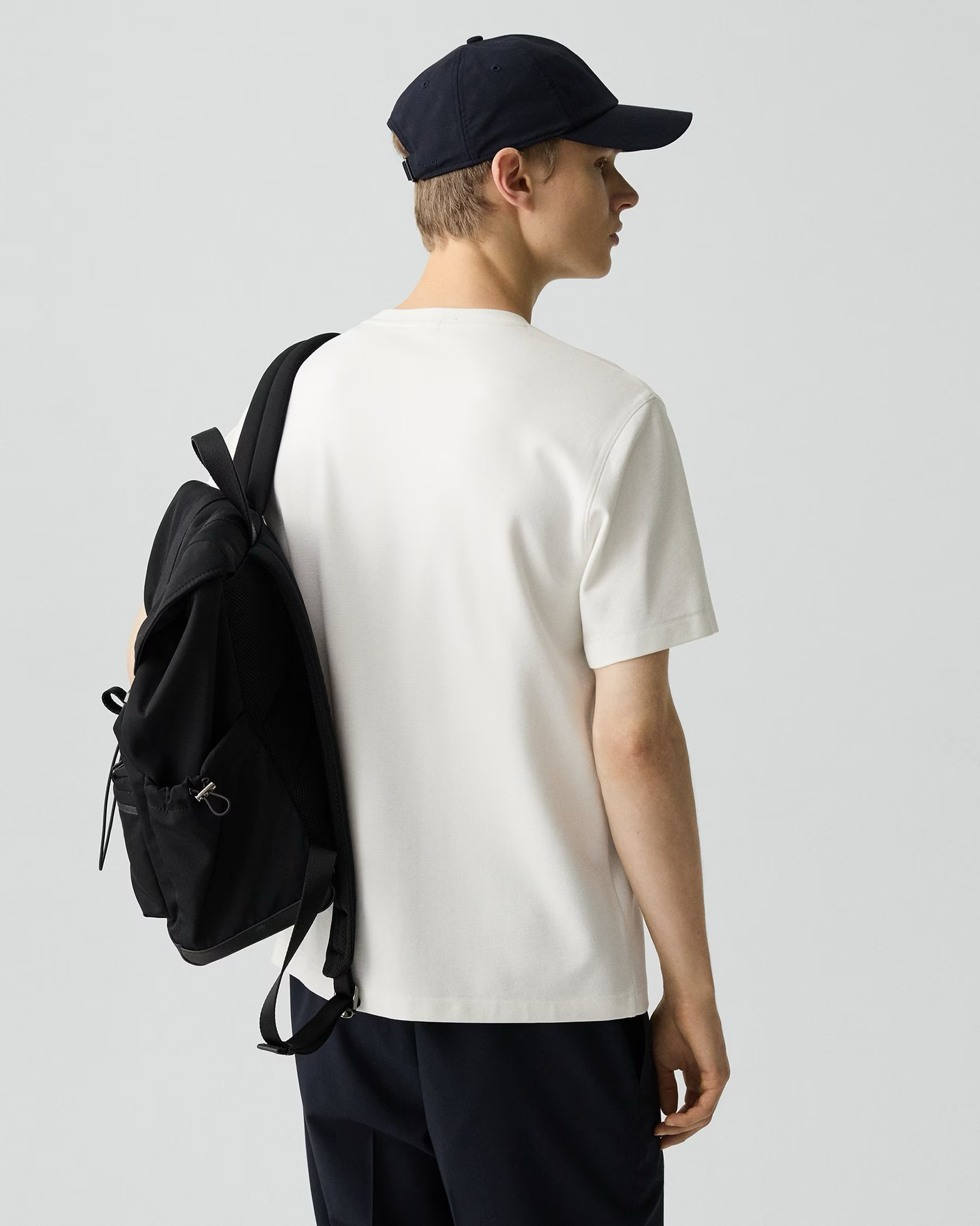 Ryder Tee in Relay Jersey White