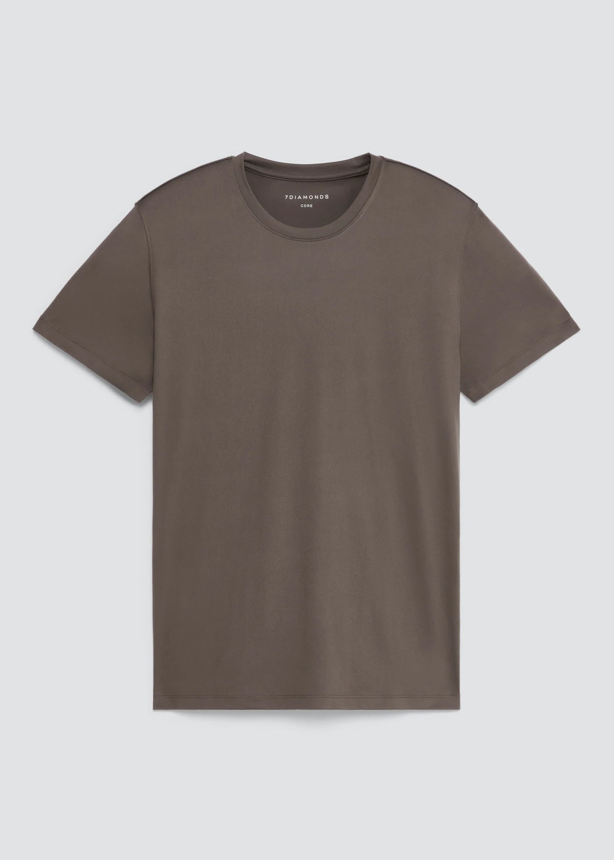Core Crew Neck Tee Dark Taupe