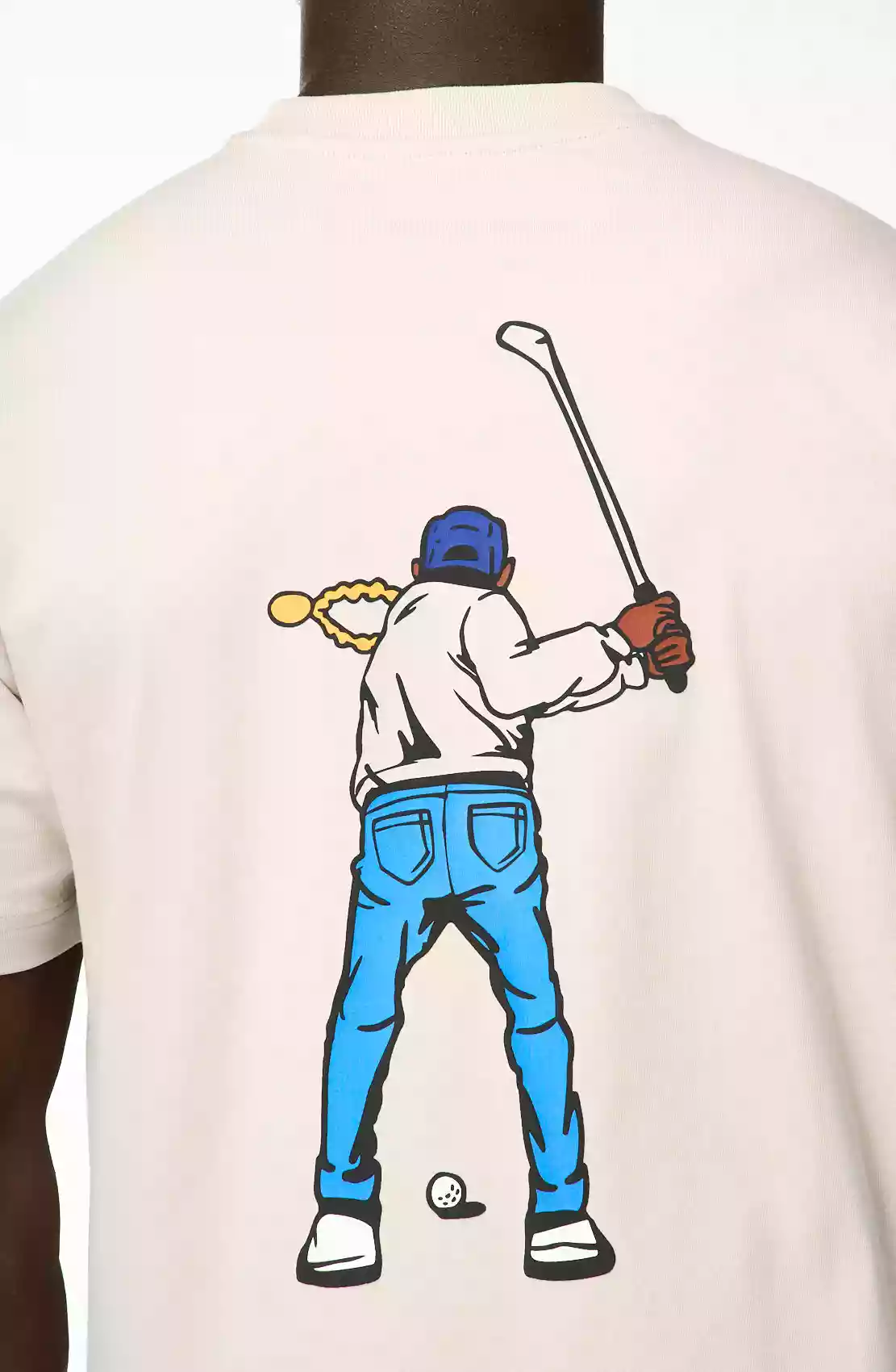 Double Sided Swingman Tee Pumice